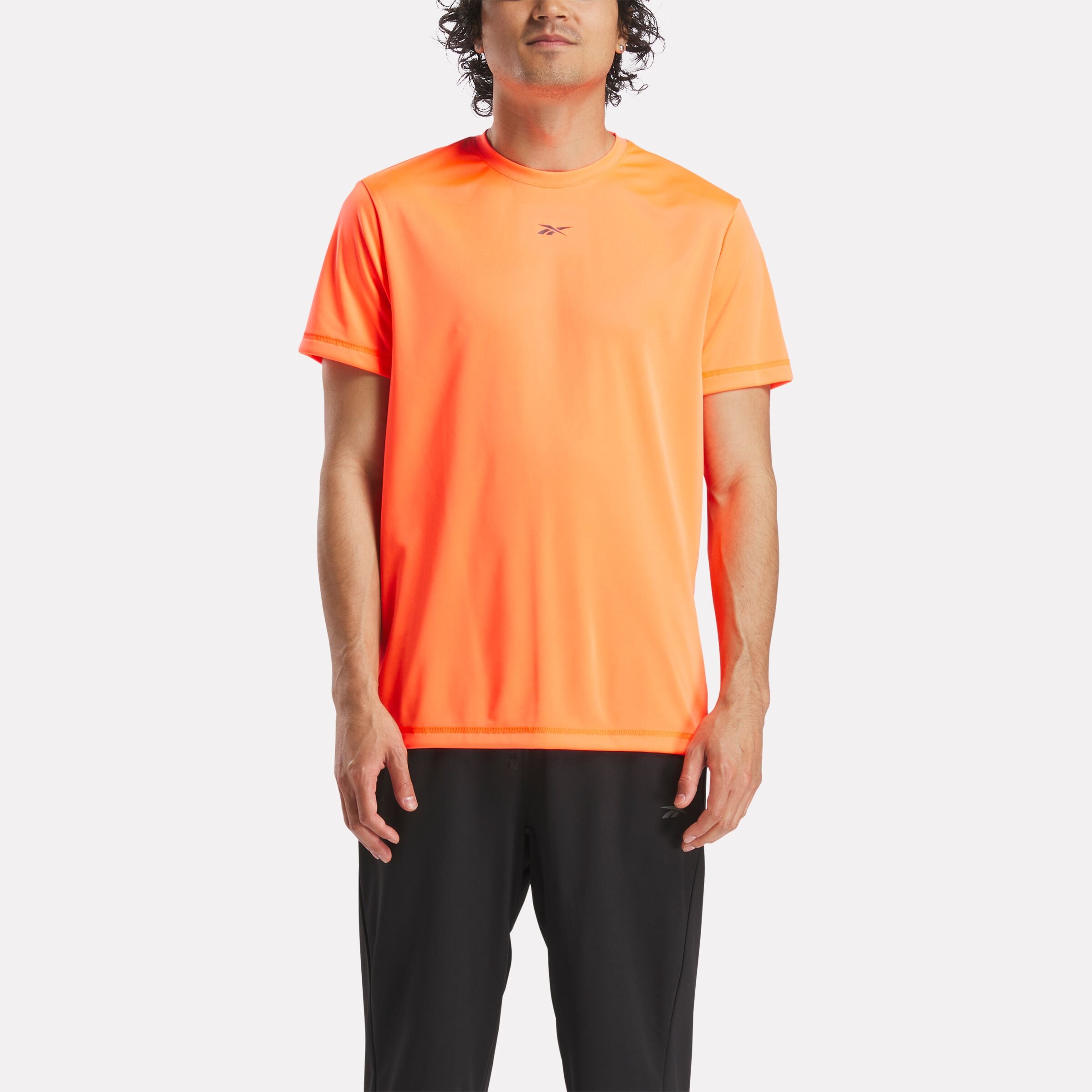Image of Reebok Trainingsshirt "ID TRAIN SS TECH TEE" sportliche Passform, atmungsaktiv, schnell trocknend, Kurzarm