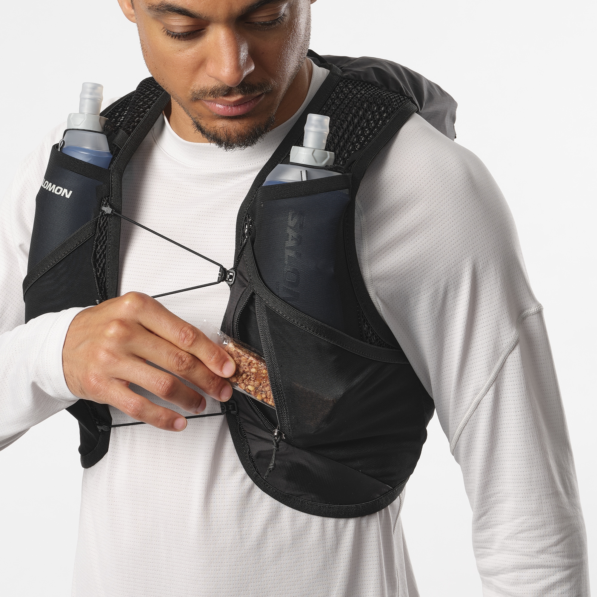 Salomon Trinkrucksack »ACTIVE SKIN 8«, Laufweste Inkl. Soft Flask