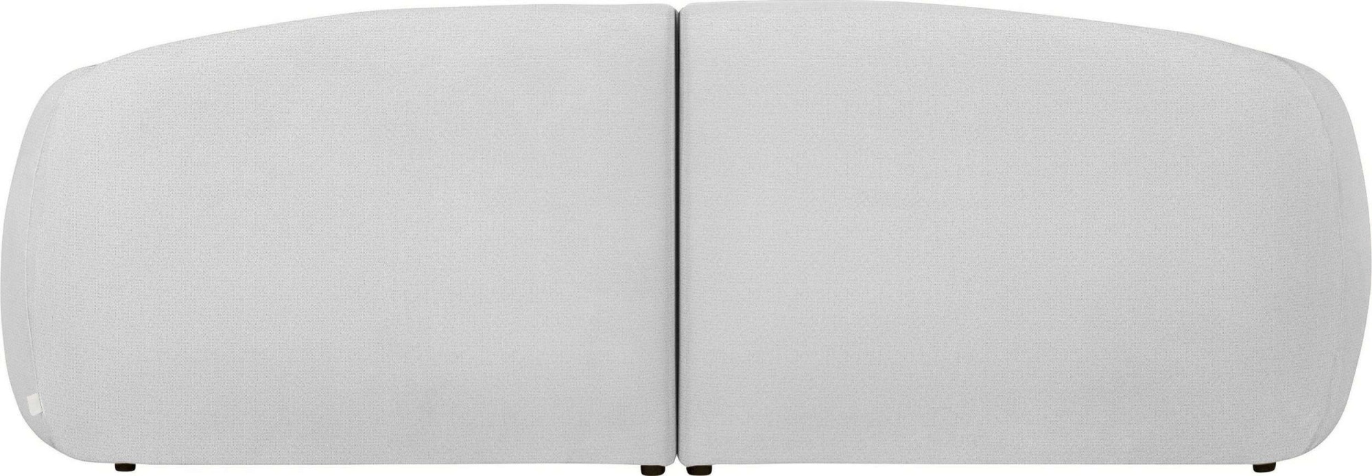 LeGer Home by Lena Gercke Big-Sofa »YANI, Designersofa, organische Form, Masse B/T/H: 240/64/81 cm« mit Wellenunterfederung, auch in Bouclé, passend zur Serie