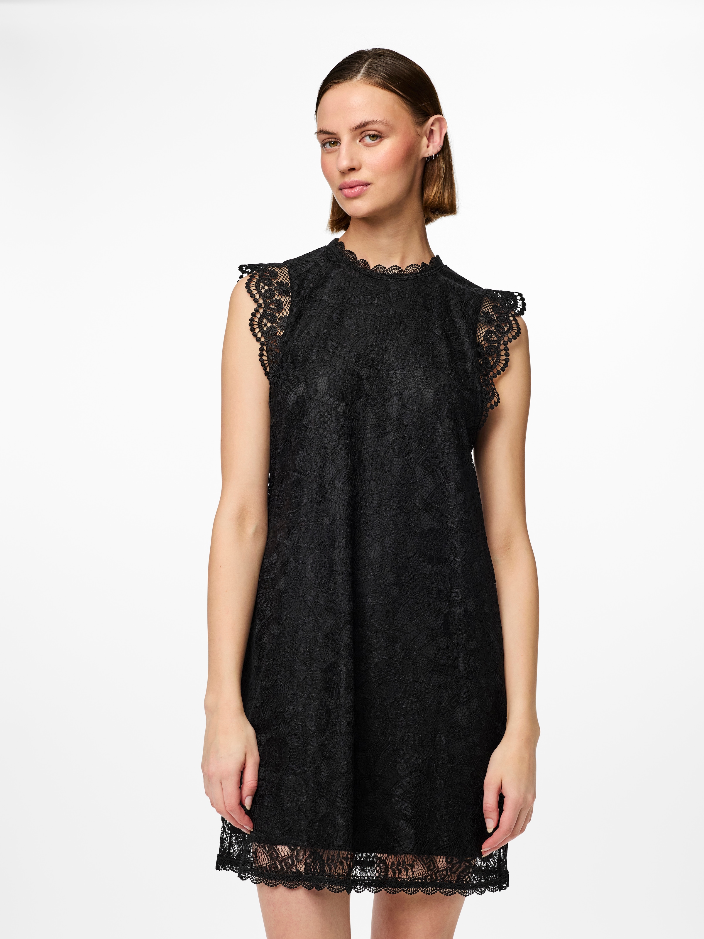 Image of pieces Spitzenkleid "PCOLLINE SL LACE DRESS NOOS" Partykleid