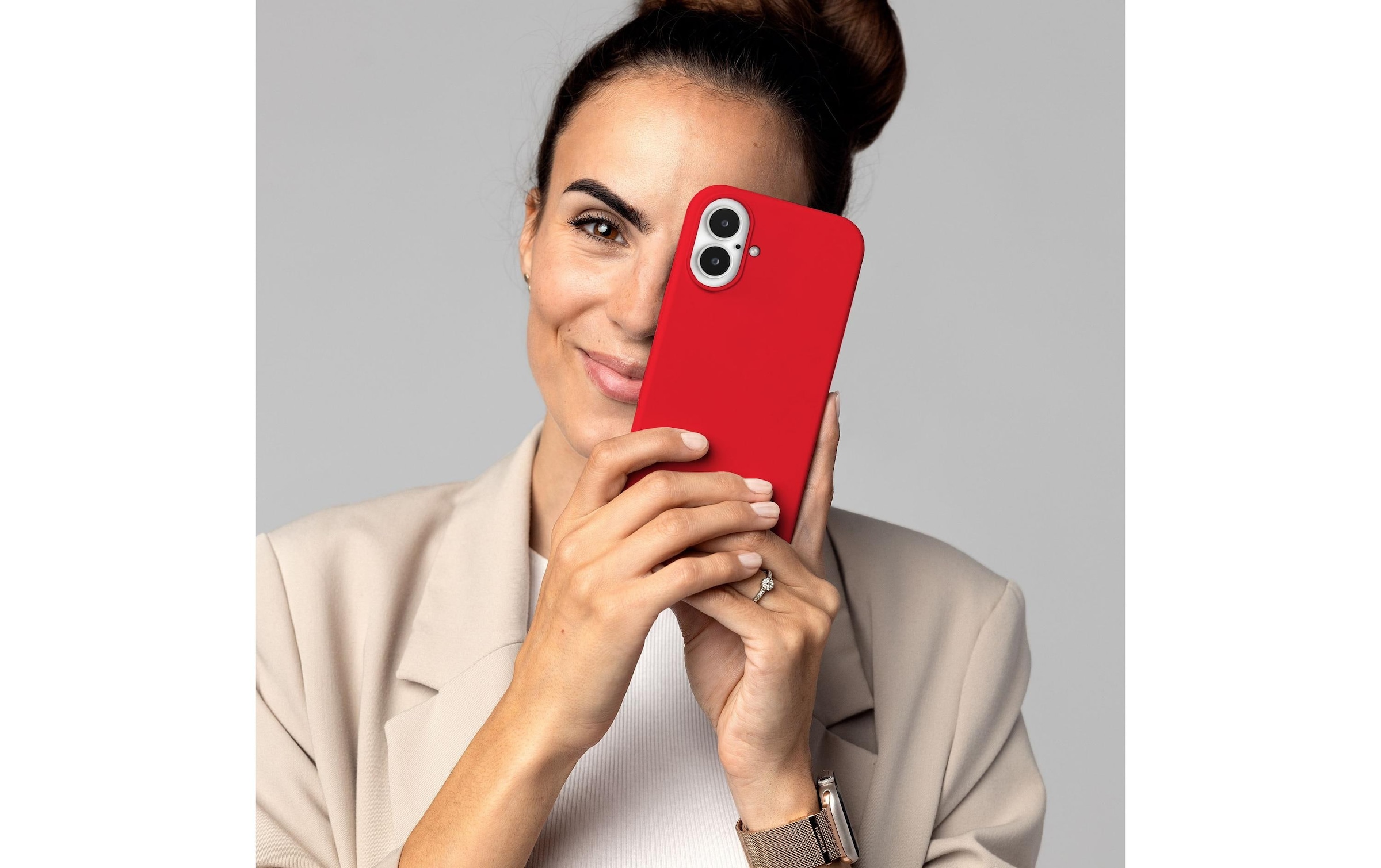 VONMÄHLEN Backcover »Soft Silicone iPhone 16 Plus«, Apple iPhone 16 Plus