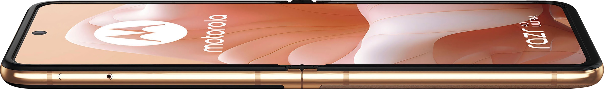 Motorola Smartphone »Motorola razr40 ultra« Peach Fuzz