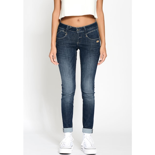 ♕ GANG Skinny-fit-Jeans »94NENA«, mit modischer Waschung versandkostenfrei  auf