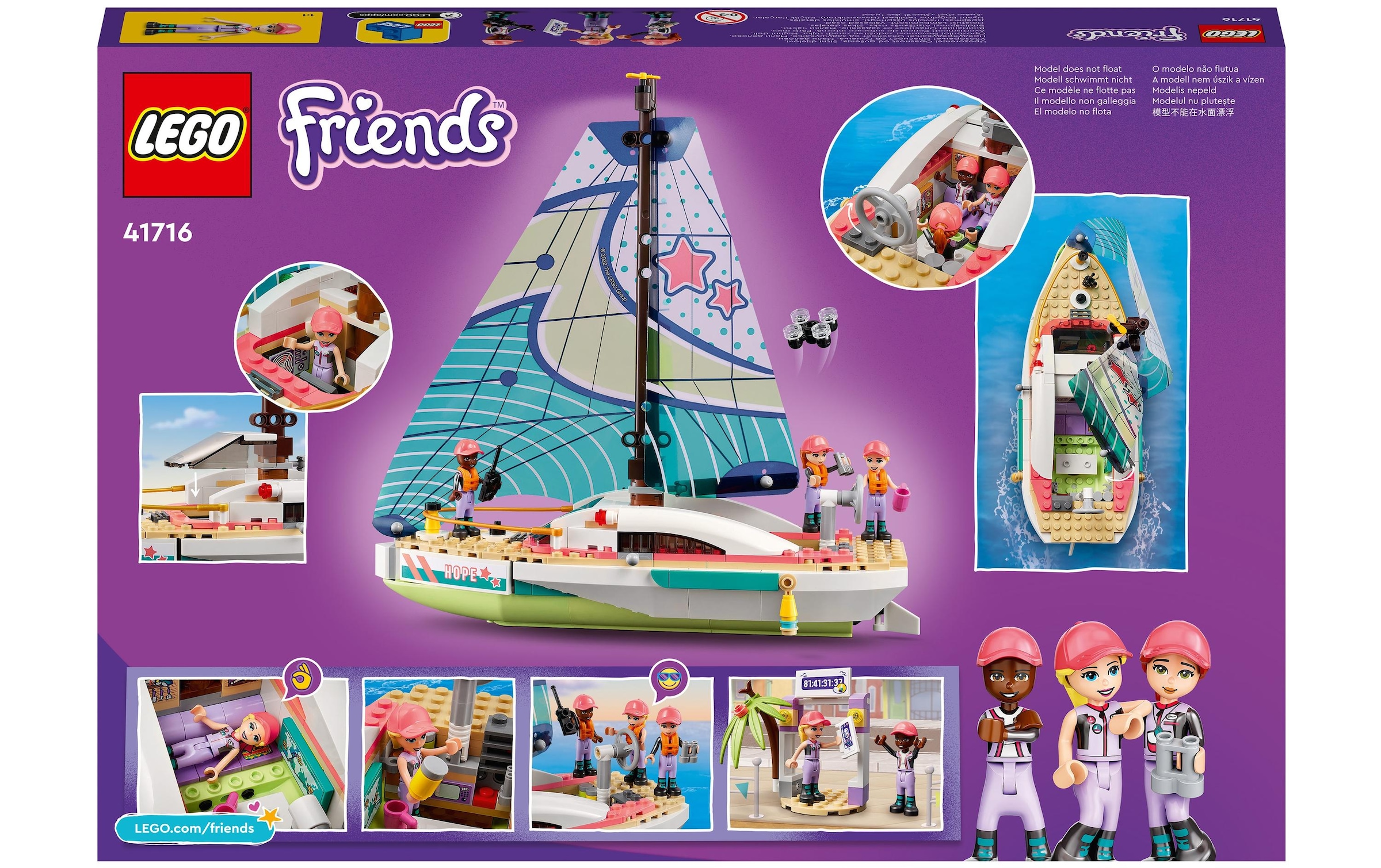 LEGO® Spielbausteine »Stephanies Segelabent«