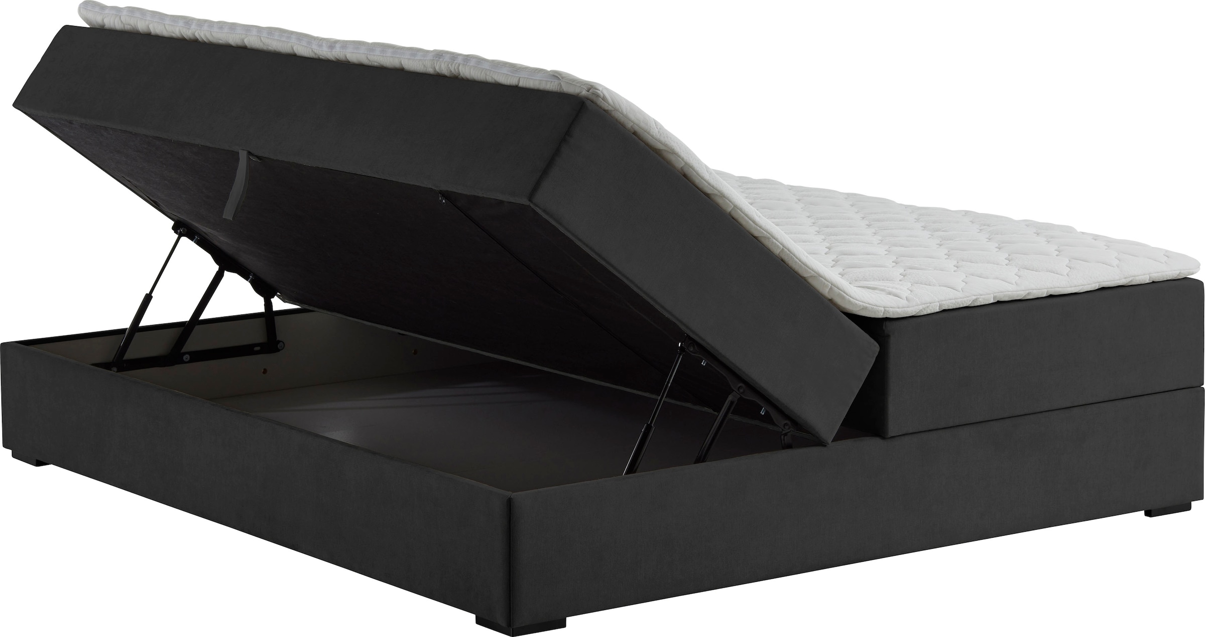 ATLANTIC home collection Boxbett »Lucy«, ohne Kopfteil, frei im Raum stellbar, mit Bettkasten