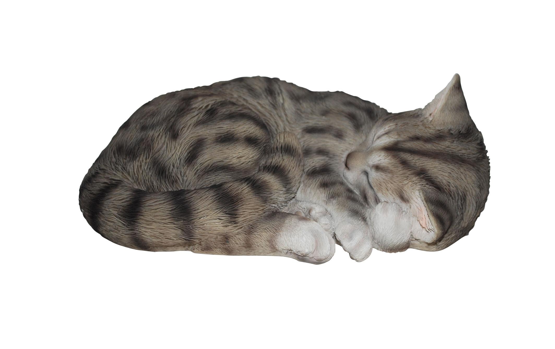 Dekofigur »Vivid Arts Schlafende Katze, Polyresin«