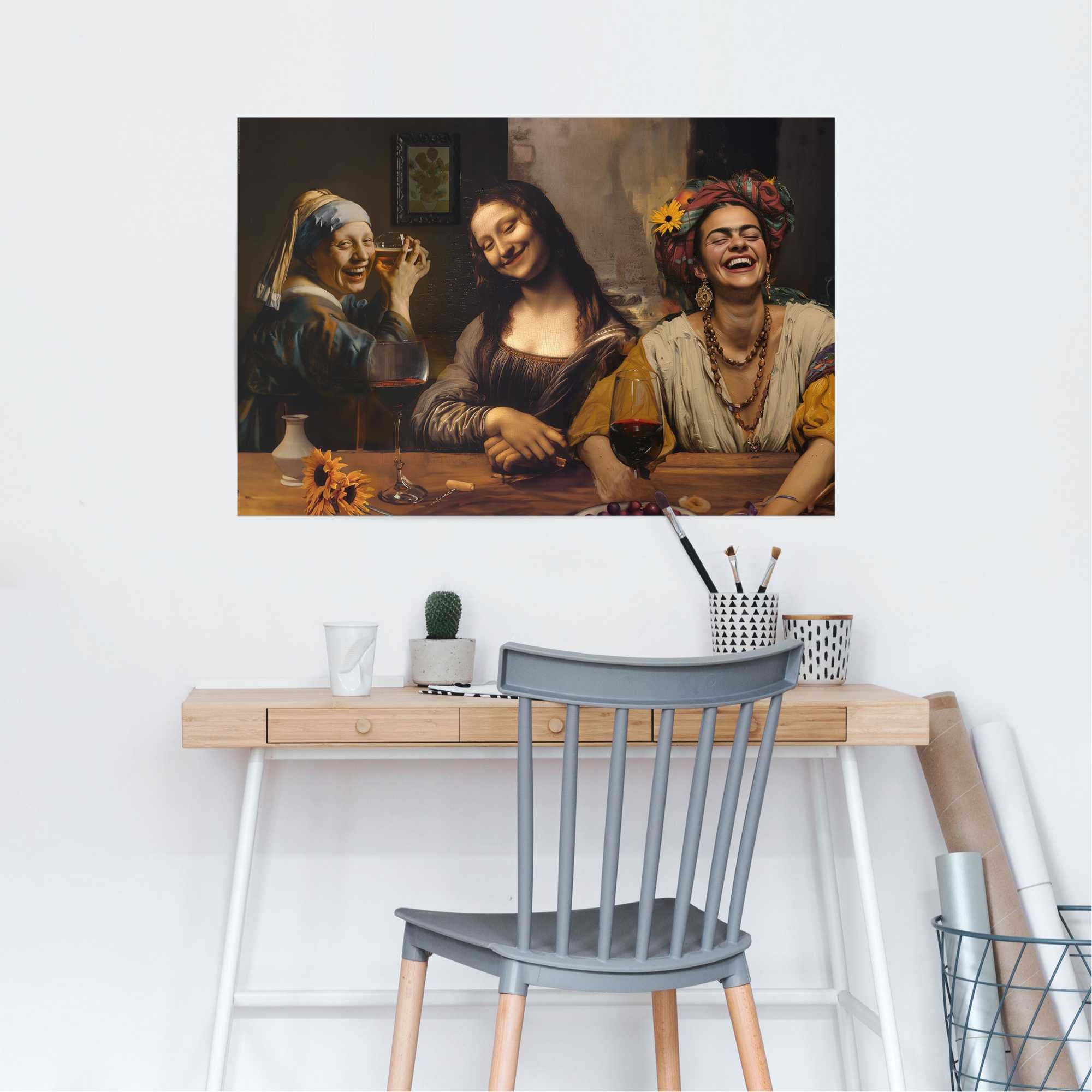 Image of Reinders Poster "Girls Night Out"