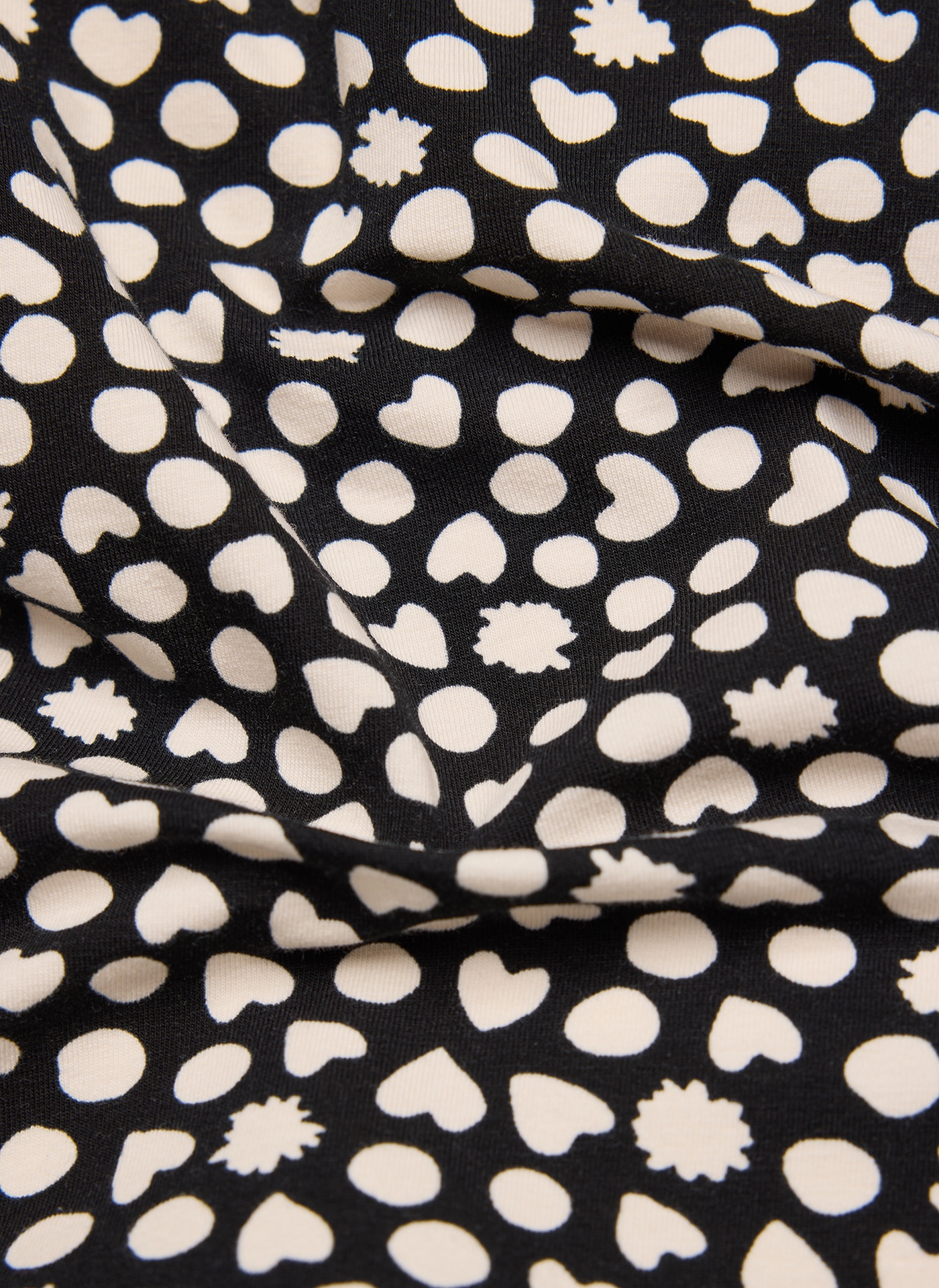 Rabe Rundhalsshirt Sommershirt mit Allover-Muster