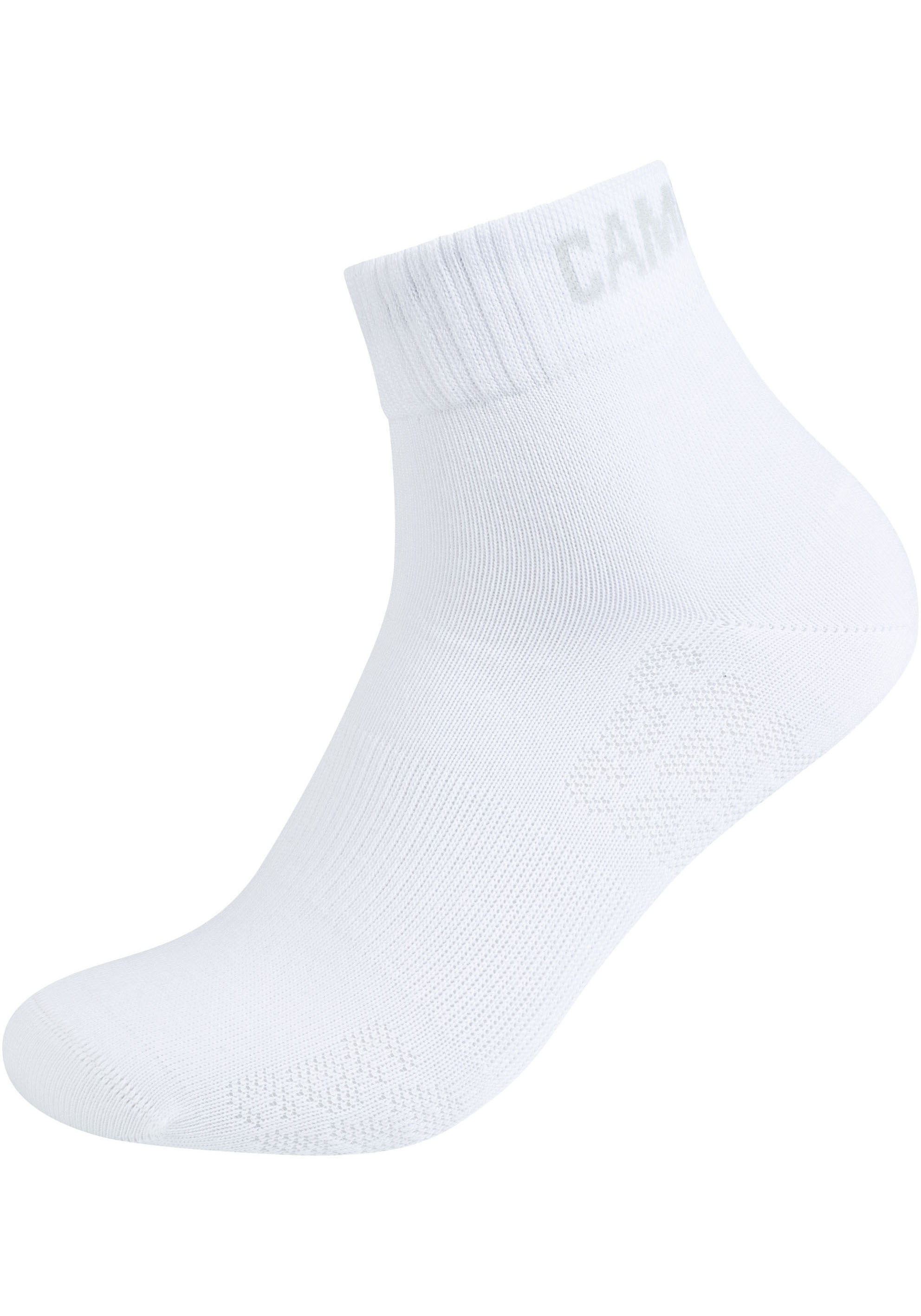 CAMP DAVID Kurzsocken »mesh ventilation«, (6 Paar), mit dezentem Markenlogo