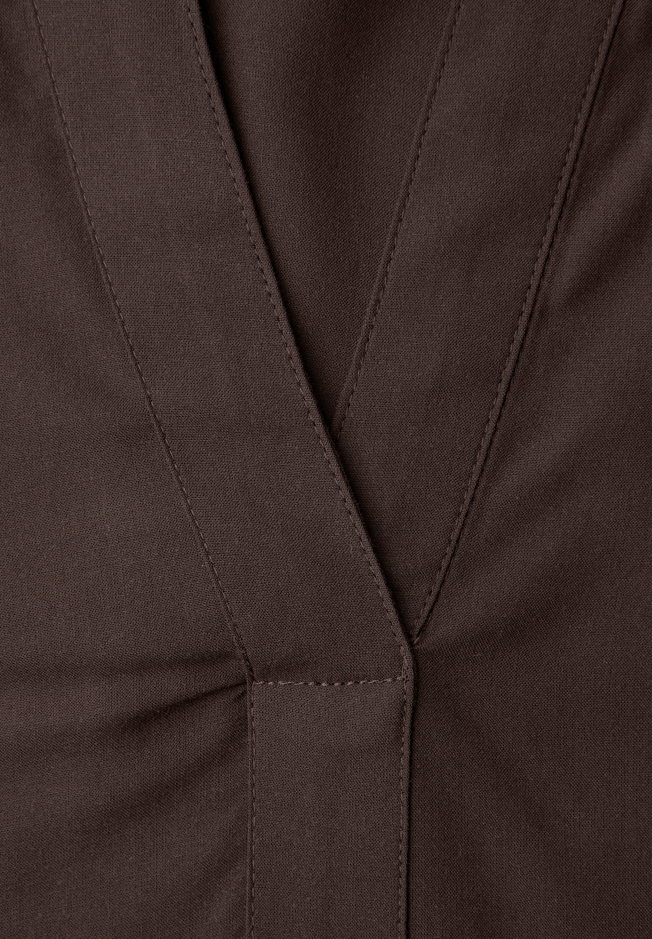 STREET ONE Blouse à manches longues mit Splitneck