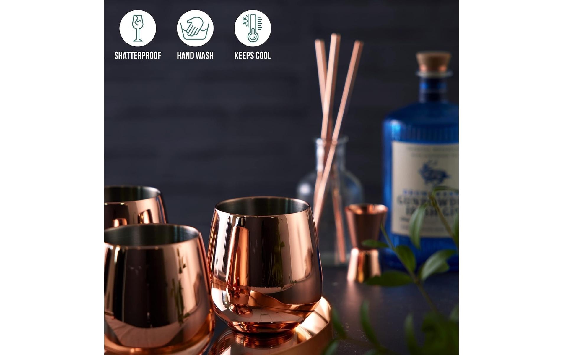   Cocktailglas »Oak & Steel 350 ml, 4 Stück«