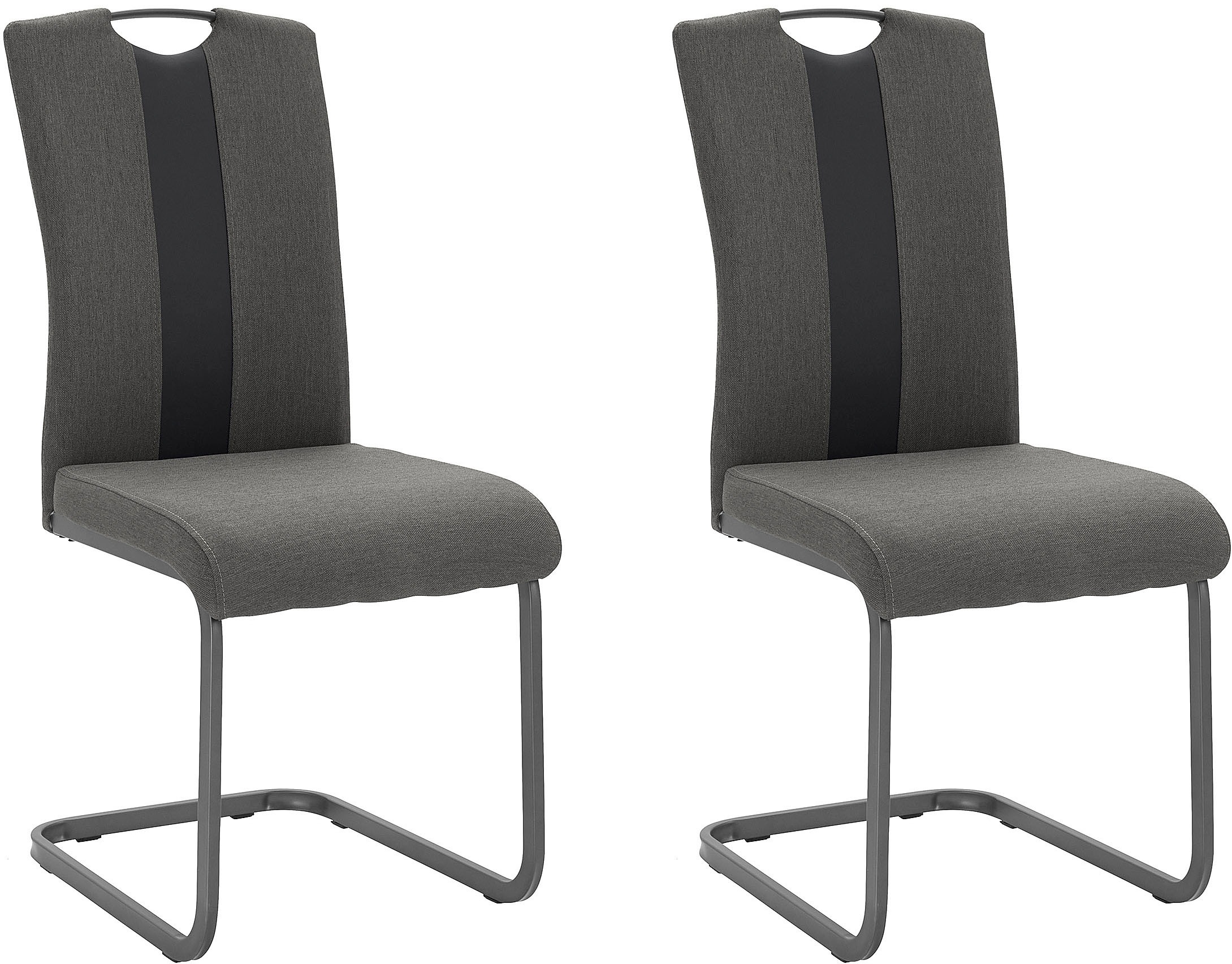 Image of HELA Freischwinger »Amber«, (Set), 2 St., Webstoff, (2 oder 4 Stück), Bezug aus Webstoff bei Ackermann Versand Schweiz