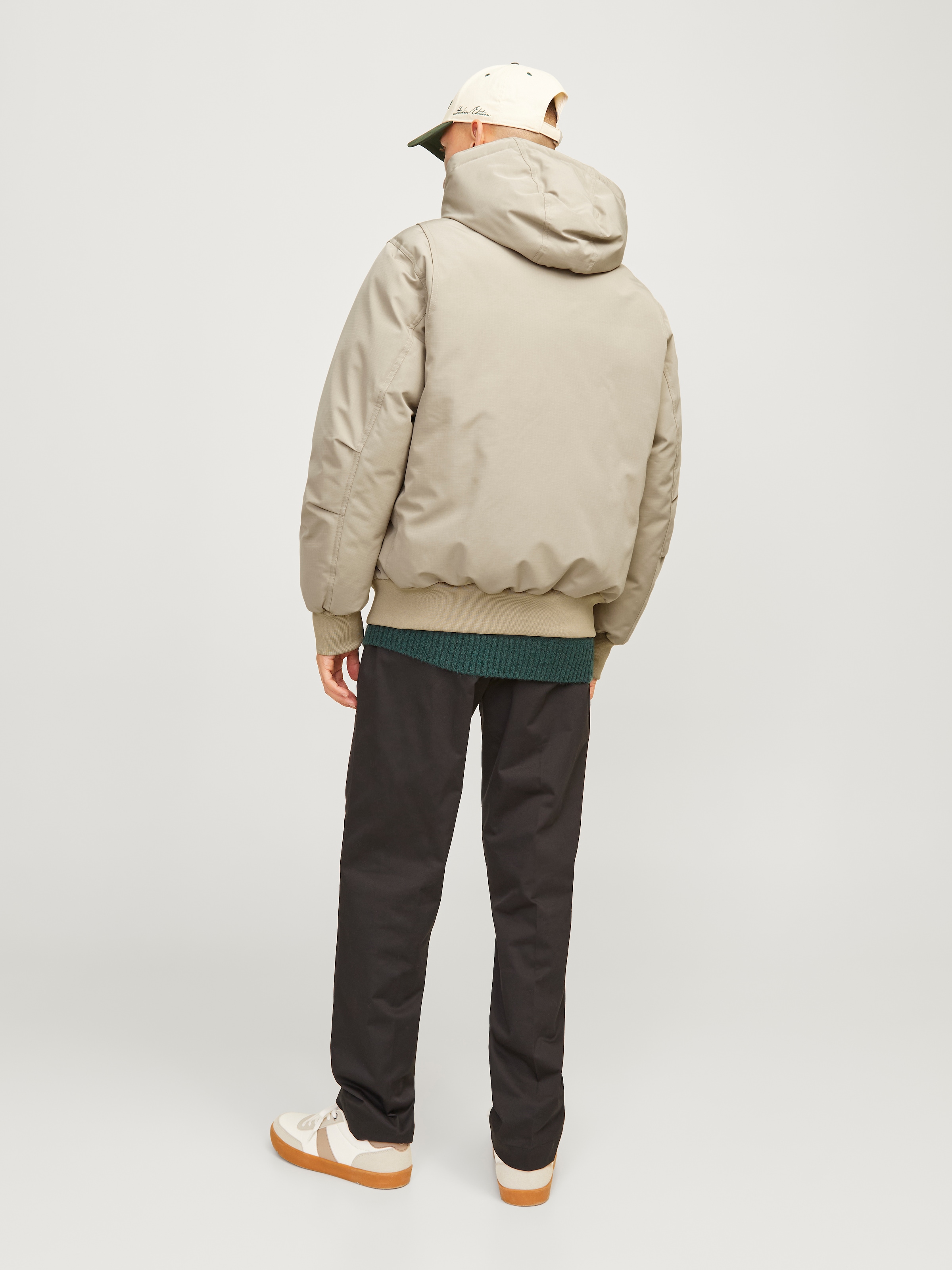 Jack & Jones Veste bomber »JCOCOLLECTIVE BOMBER JACKET SN« mit Kapuze