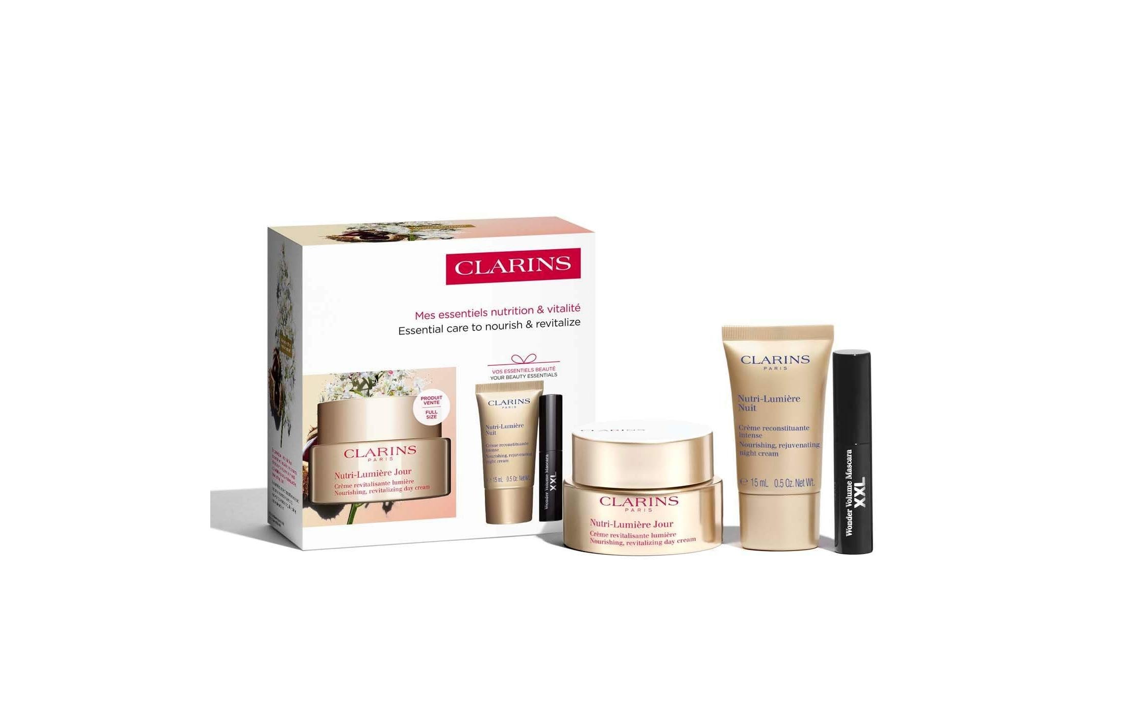 Clarins Crème anti-âge »Nutri-Lumière Geschenkset 50 ml« Nutri-Lumière Anti-Aging-Geschenkset für reife Haut