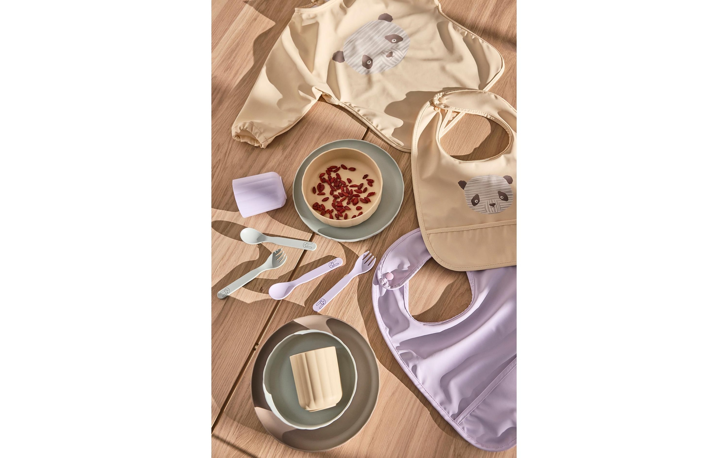 OYOY Kindergeschirr-Set »Pullo 3-er Set«