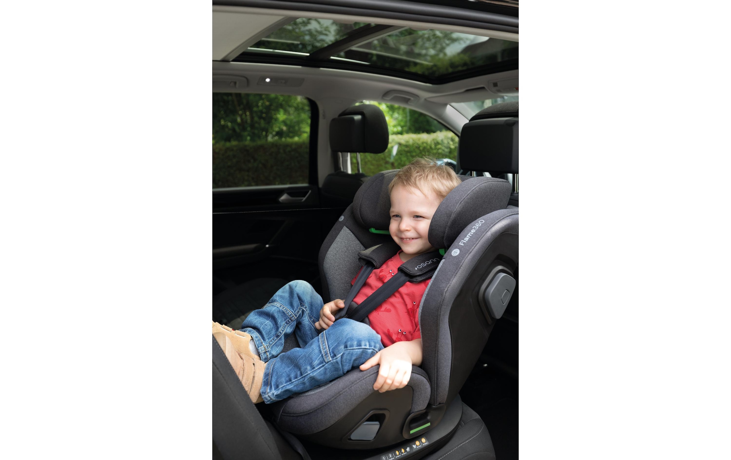 Osann Autokindersitz »Flame360 Universe Grey«