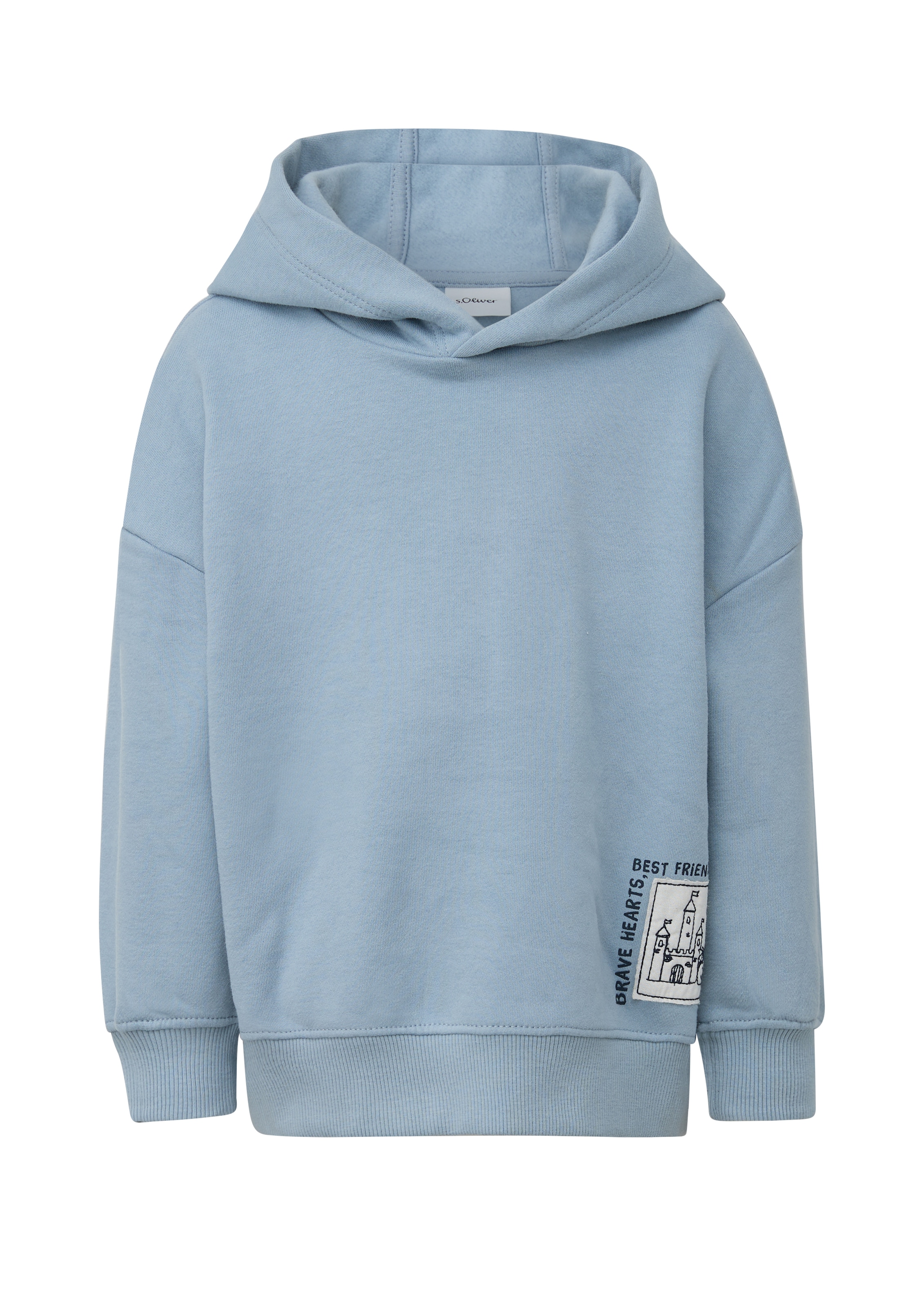 Image of s.Oliver Junior Kapuzensweatshirt, mit grossem Rückenprint / für Boys
