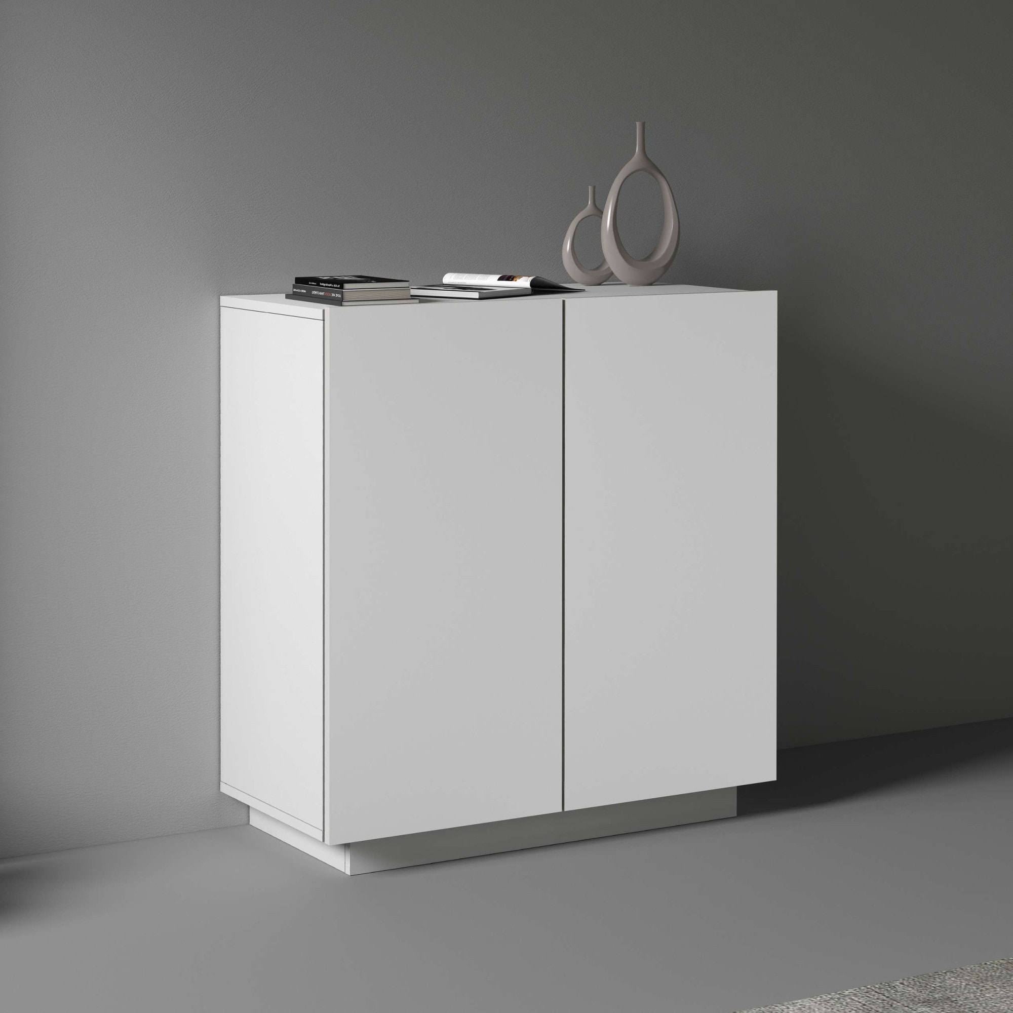 INOSIGN Aktenschrank »Essential, Mehrzweckschrank, Büroschrank mit 2 Türen« & verstellbaren Einlegeböden, Höhe 86 oder 166 cm, Made in Italy