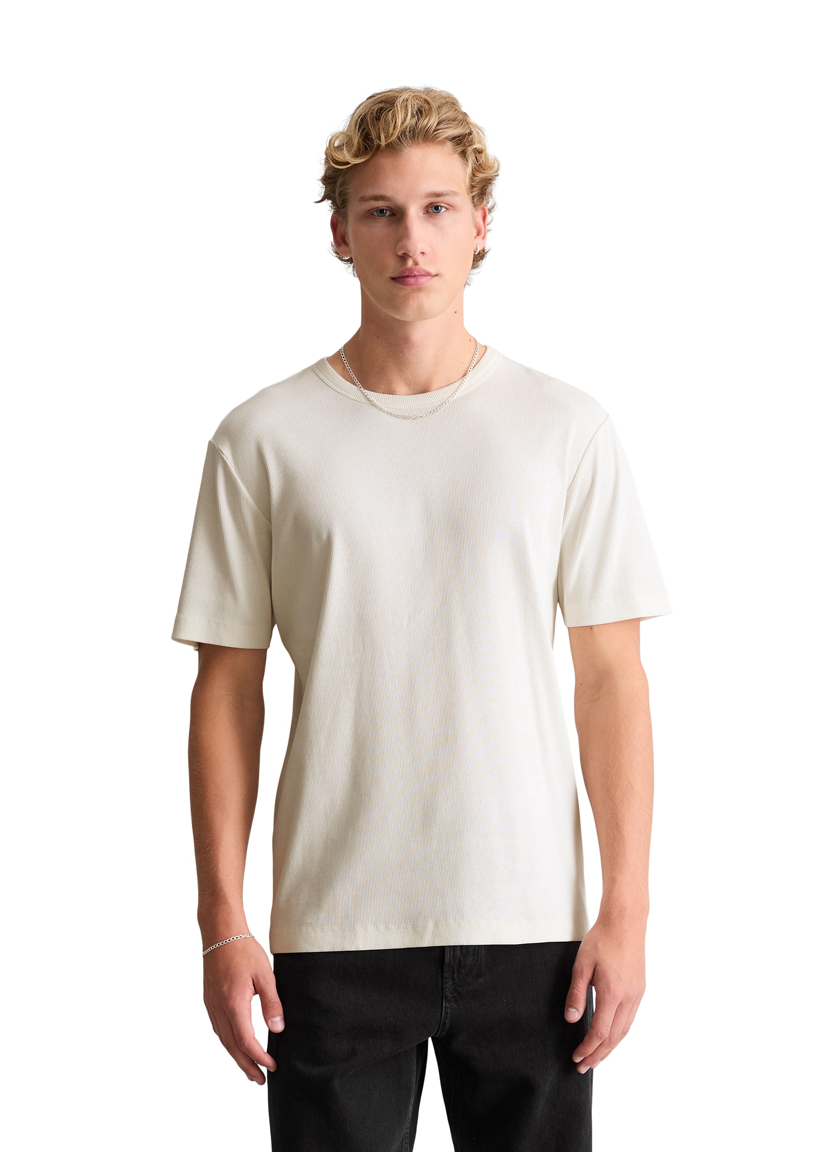 Image of Marc OPolo DENIM T-Shirt regular aus Bio-Baumwoll-Mix
