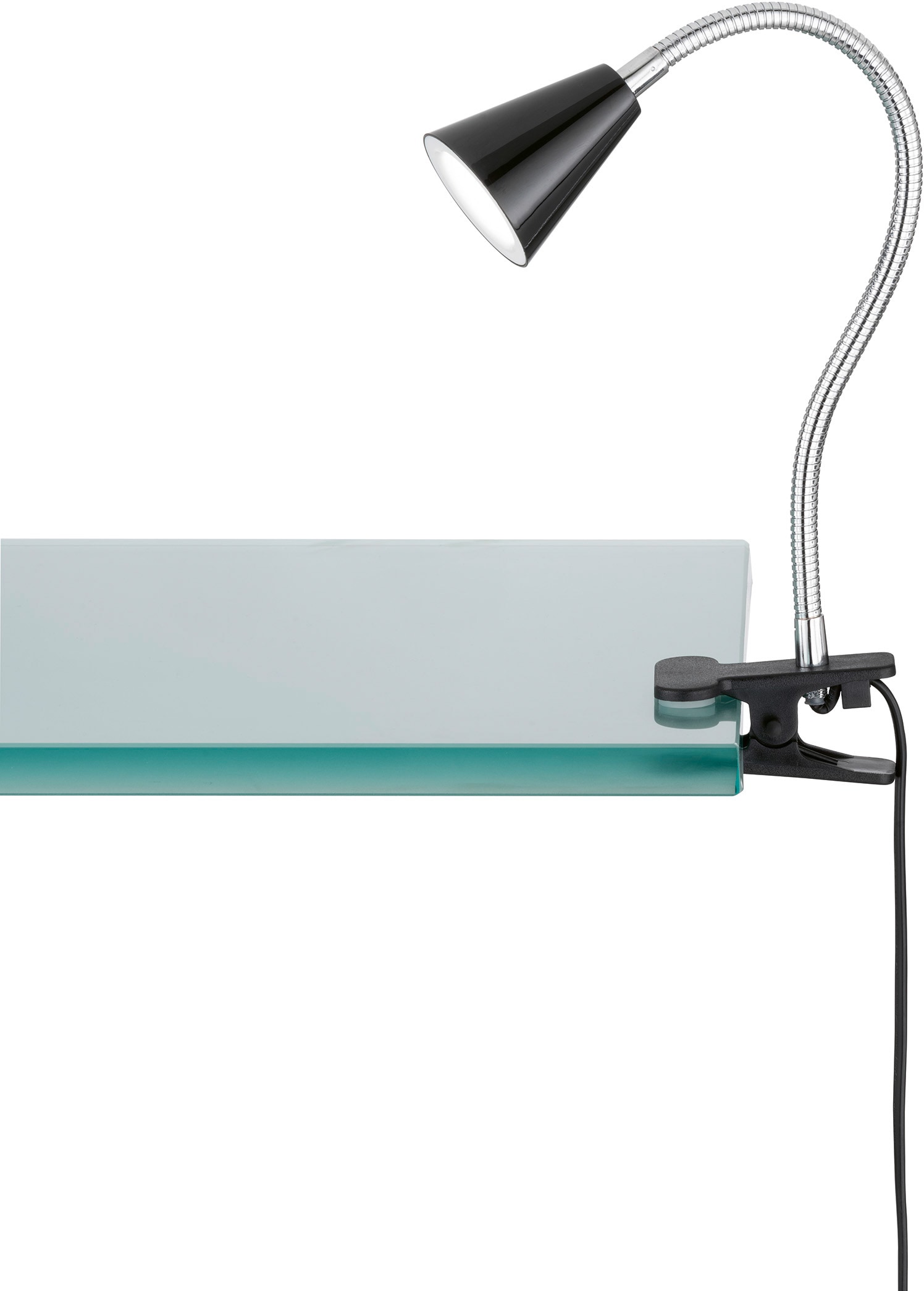 easy! BY FHL LED Klemmleuchte »Zirbel«, 1 flammig, Leuchtmittel LED-Modul | LED fest integriert