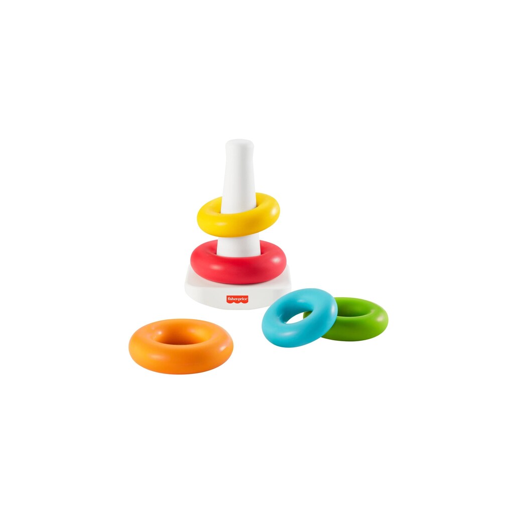 Fisher-Price® Stapelspielzeug »Eco Farbring Pyramide«