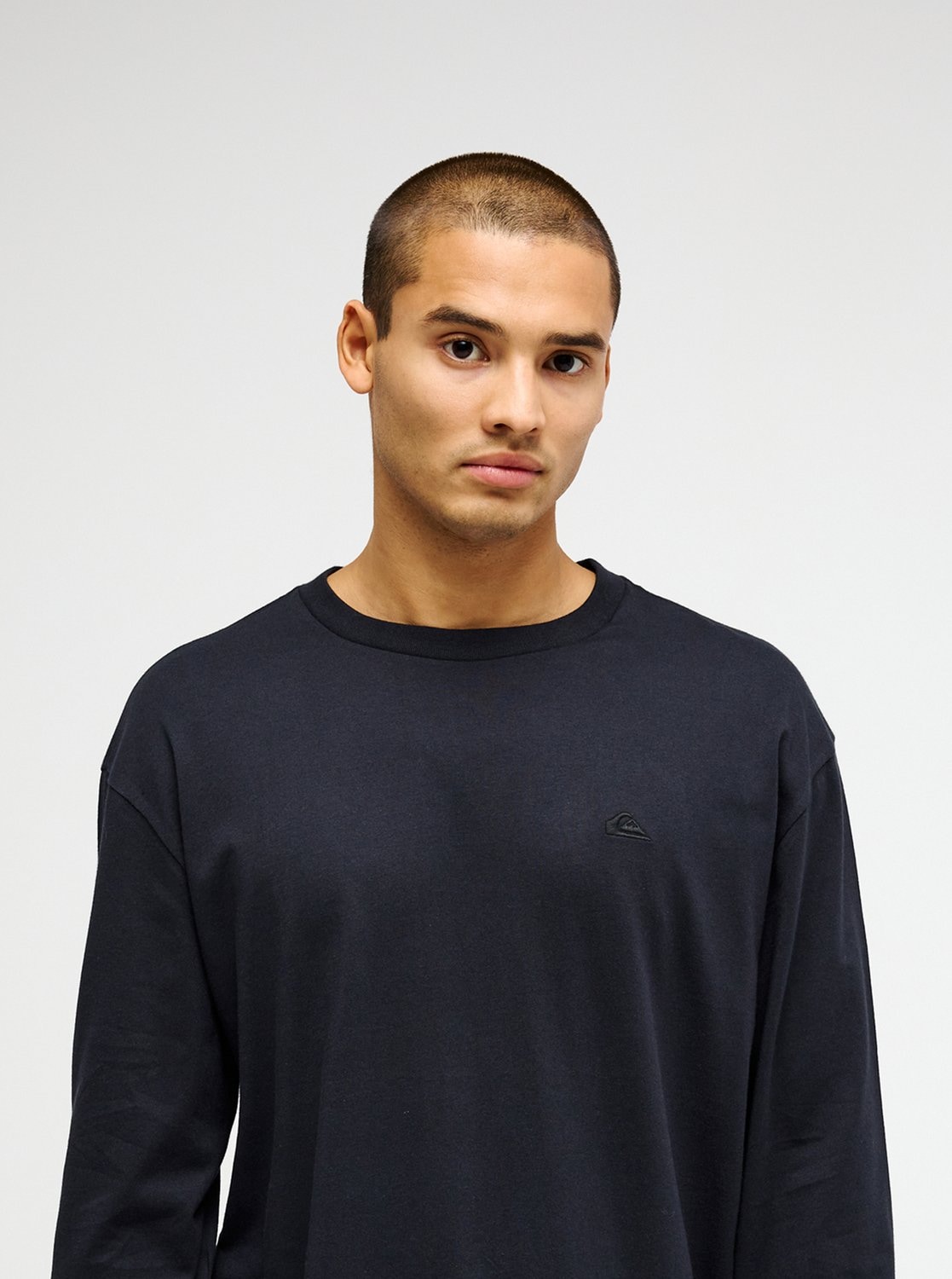Quiksilver T-shirt à manches longues »SALT WATER LS« en coton, tailles S à XXL,