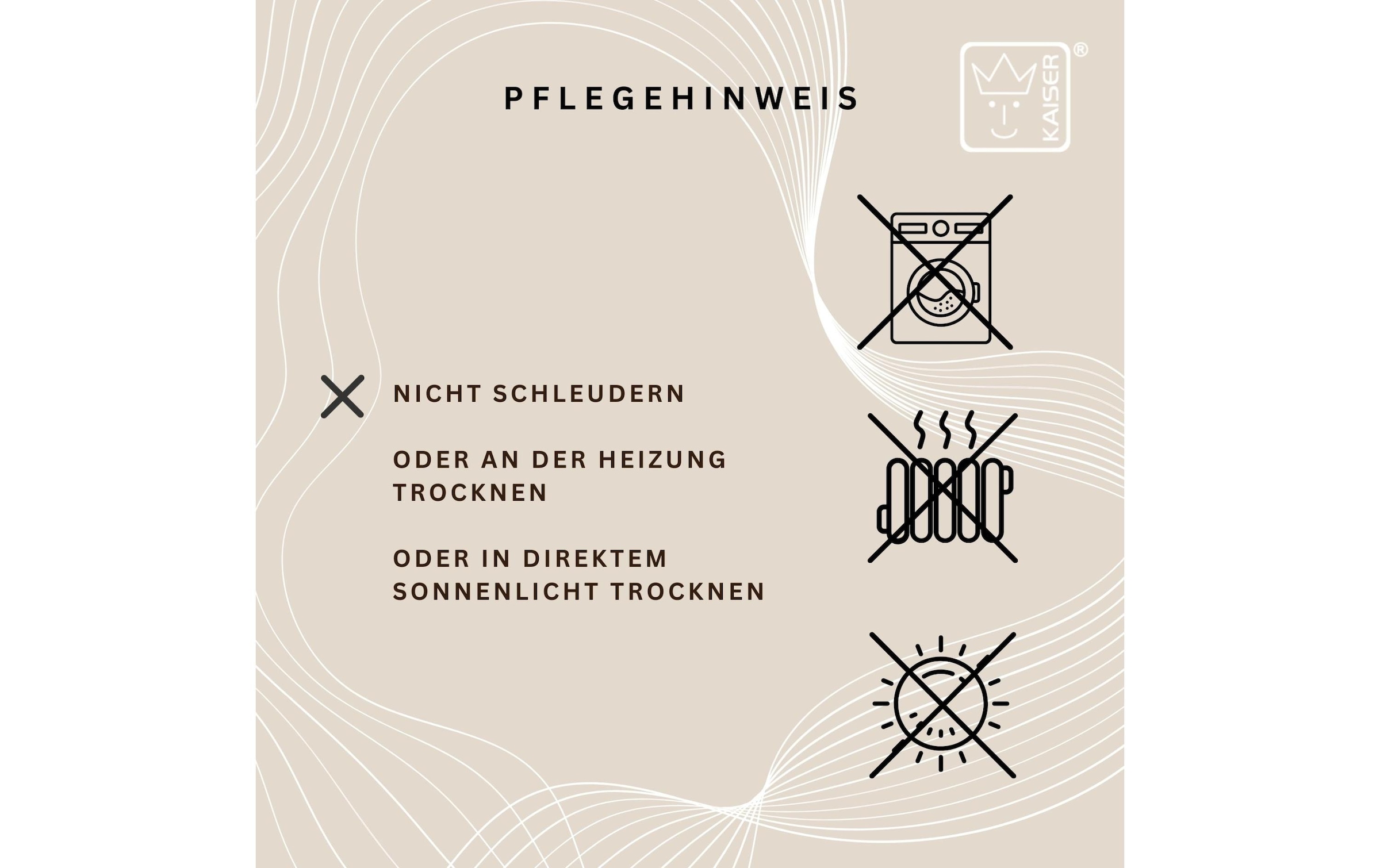 Kaiser Chauffe-mains pour poussette »Lammfell Big«