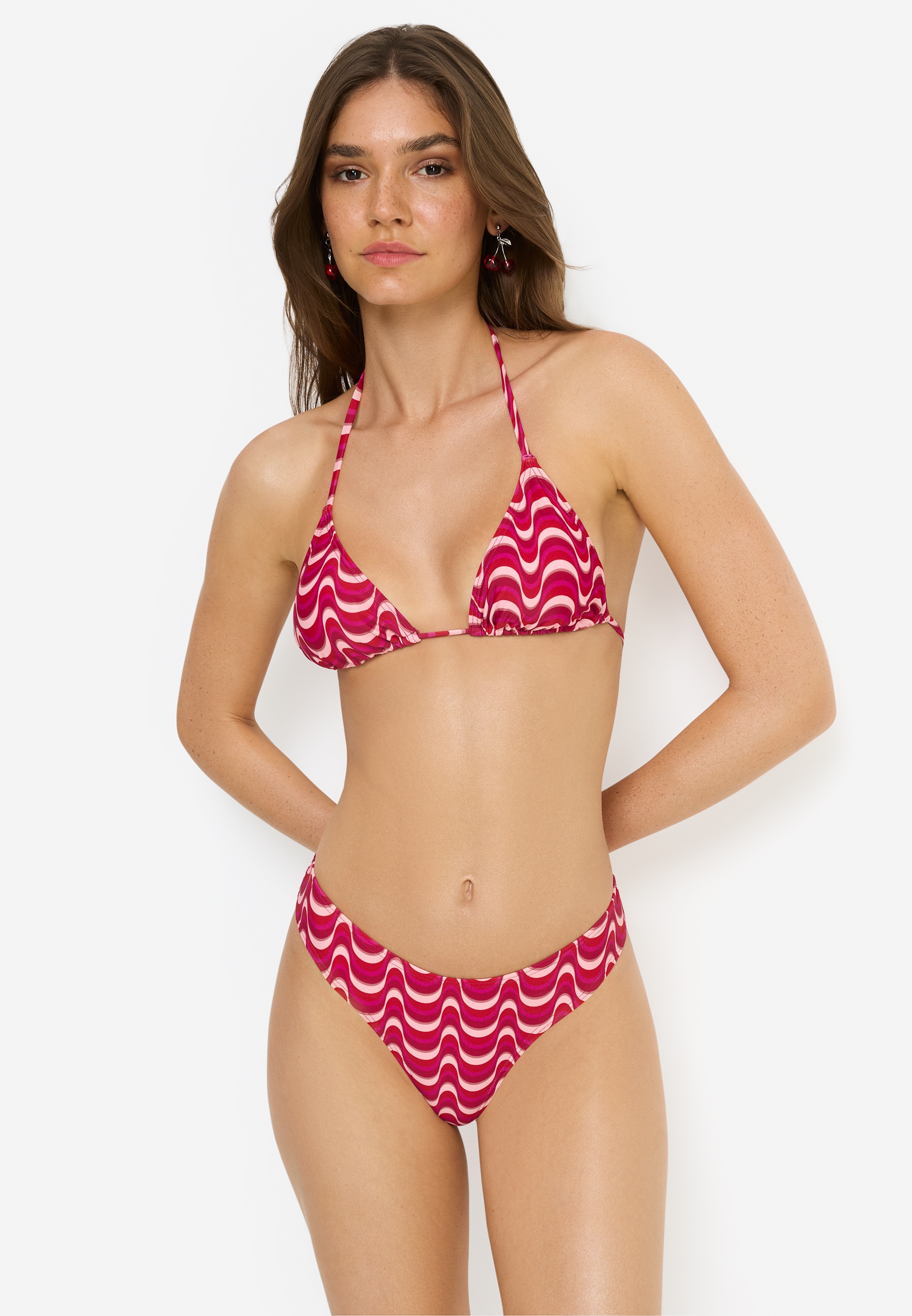 Image of LSCN by LASCANA Bikini-Hose "Echo" mit trendigem Alloverprint