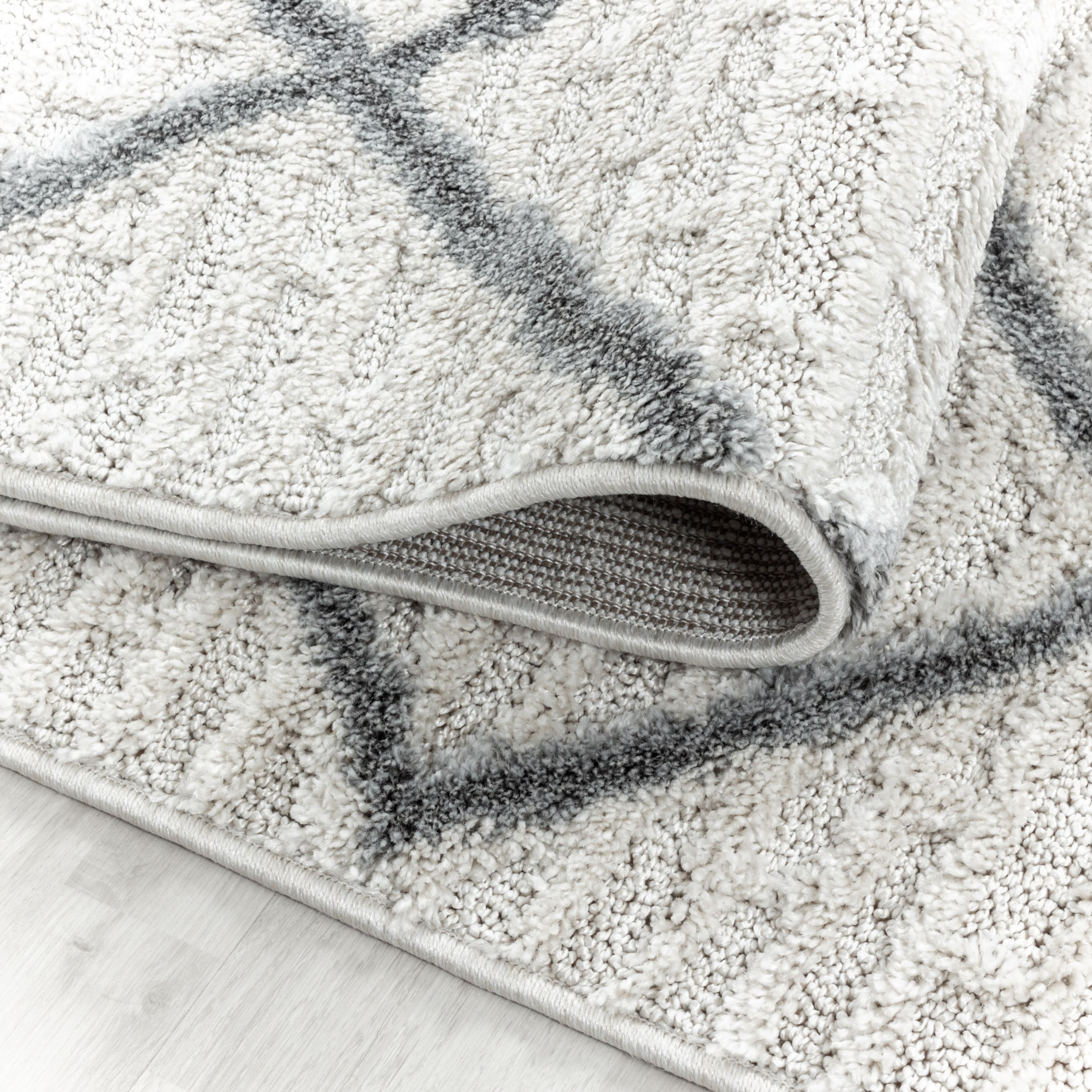 Ayyildiz Teppiche Teppich »PISA 4701«, rechteckig, 20 mm Höhe, Läufer, Hoch Tief Struktur, Wohnzimmer,Schlafzimmer