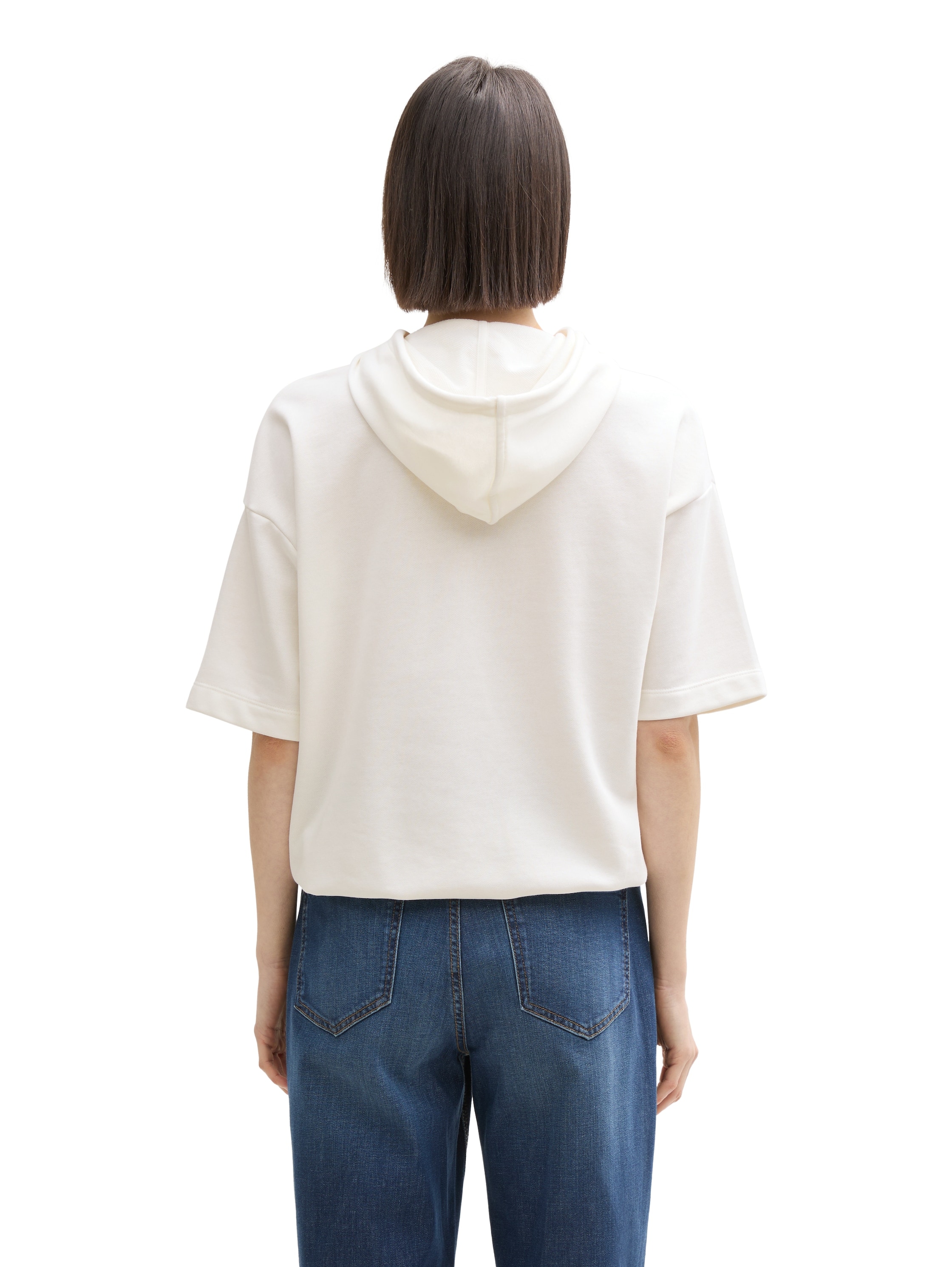 TOM TAILOR Hoodie, mit Front Print