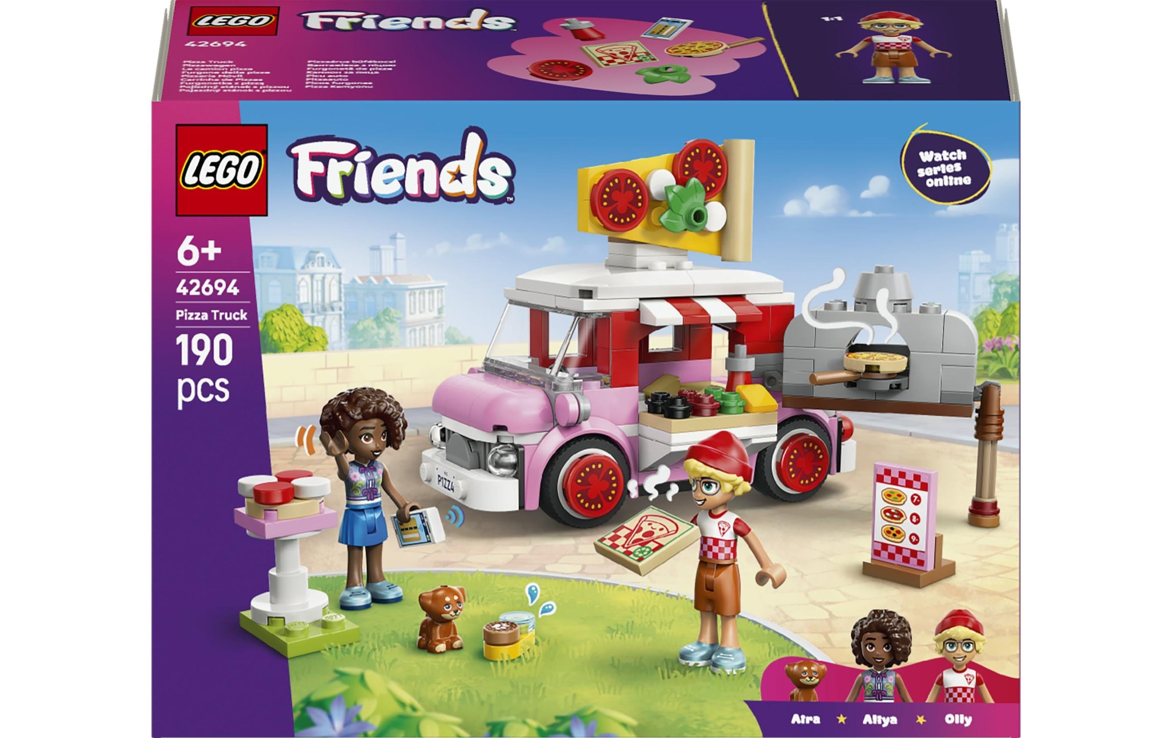LEGO® Konstruktionsspielsteine »Pizzawagen (42694), LEGO Friends« Made in Europe