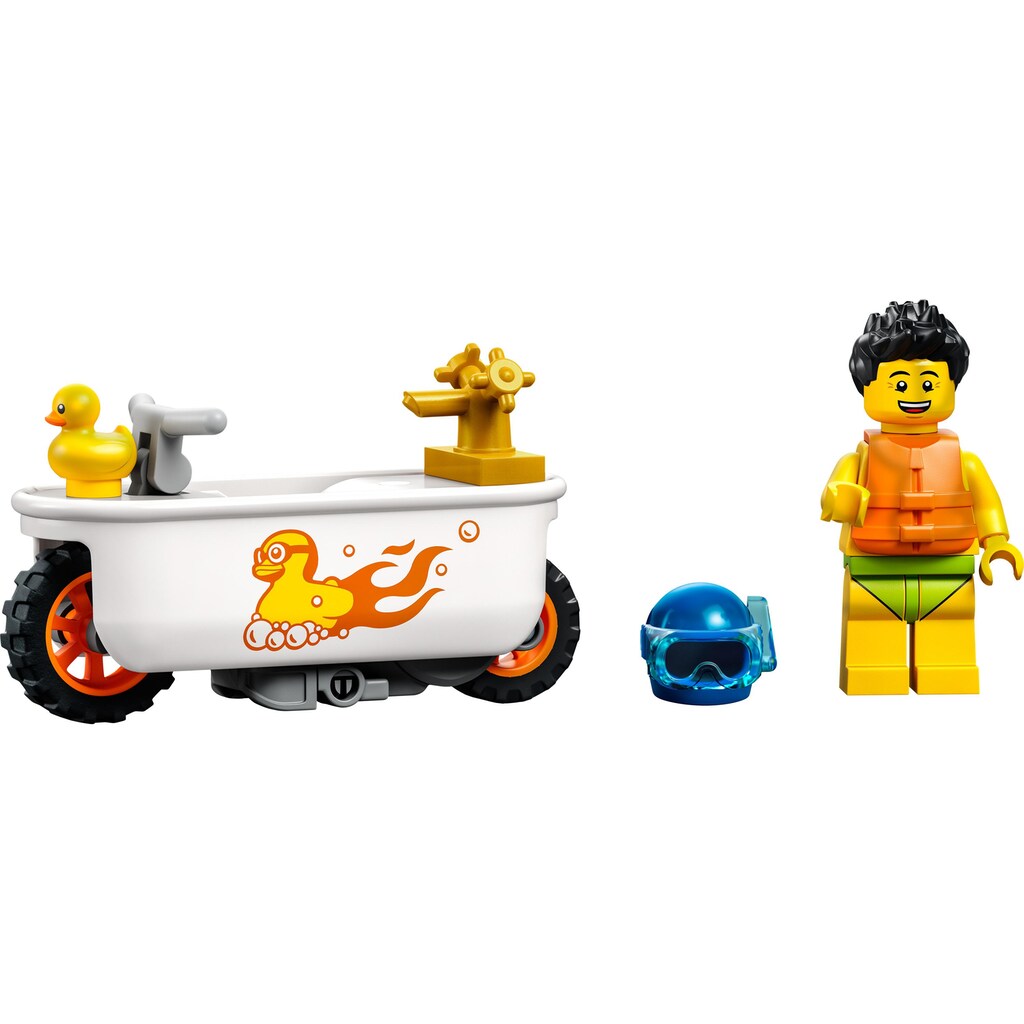 LEGO® Spielbausteine »Stuntz Badewannen-Stuntb«, (14 St.)