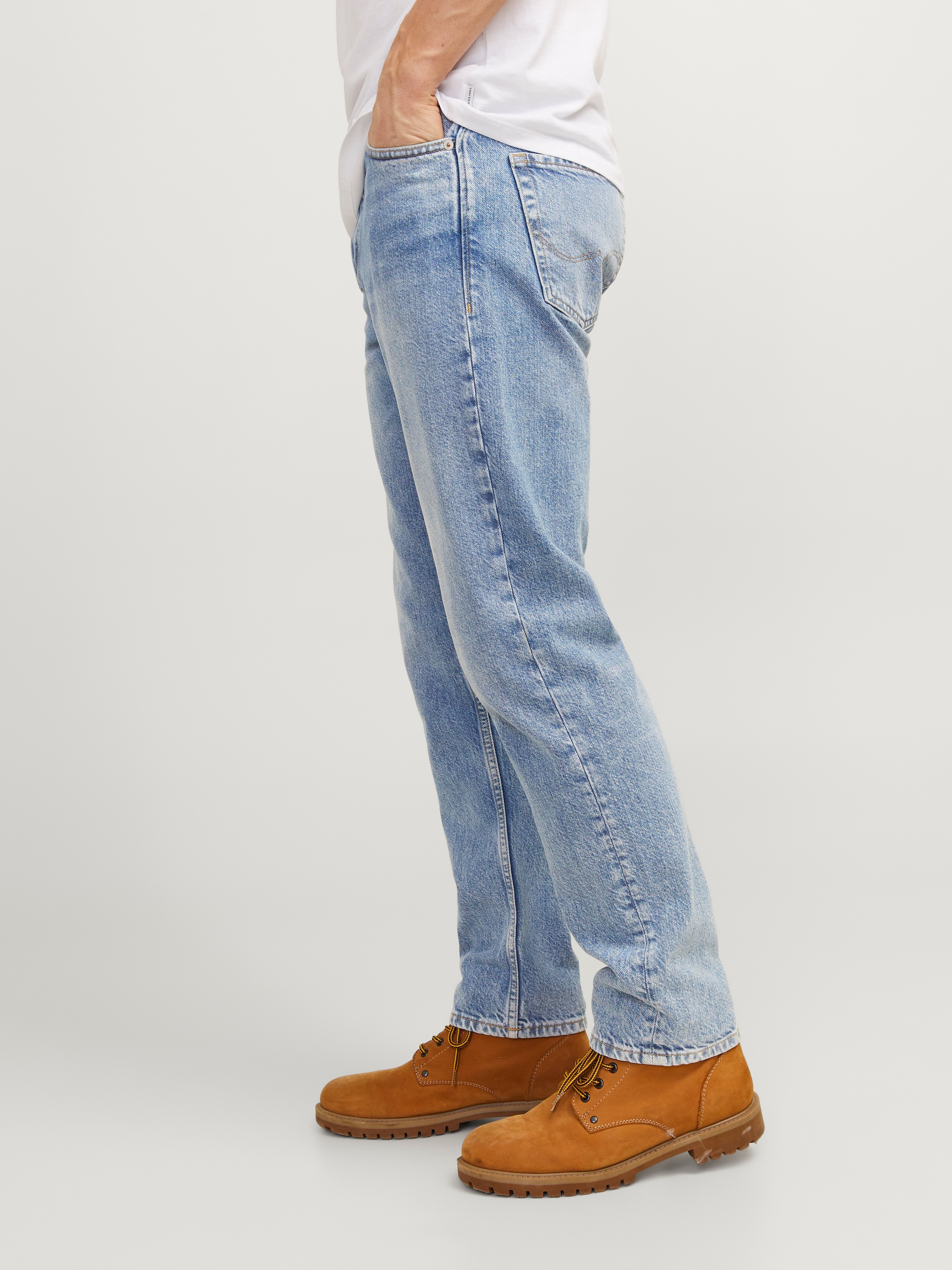 Jack & Jones Jeans loose fit »JJICHRIS JJORIGINAL SBD 921 SN« Baumwolle, loose fit