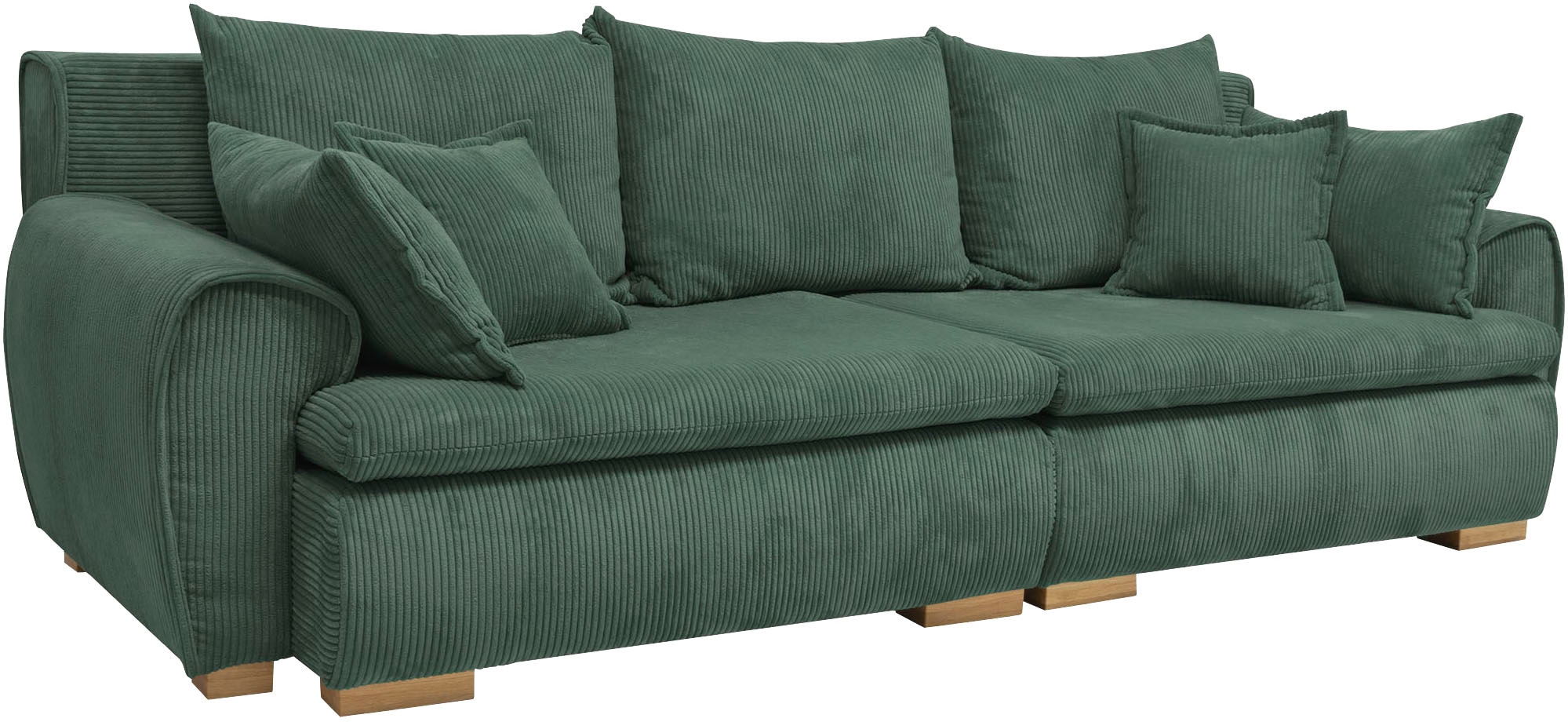 Home affaire Canapé Big »Katja, B: 275 cm - OTTO. Verlässliche Qualität.« Mega-Sofa mit 4 Zierkissen