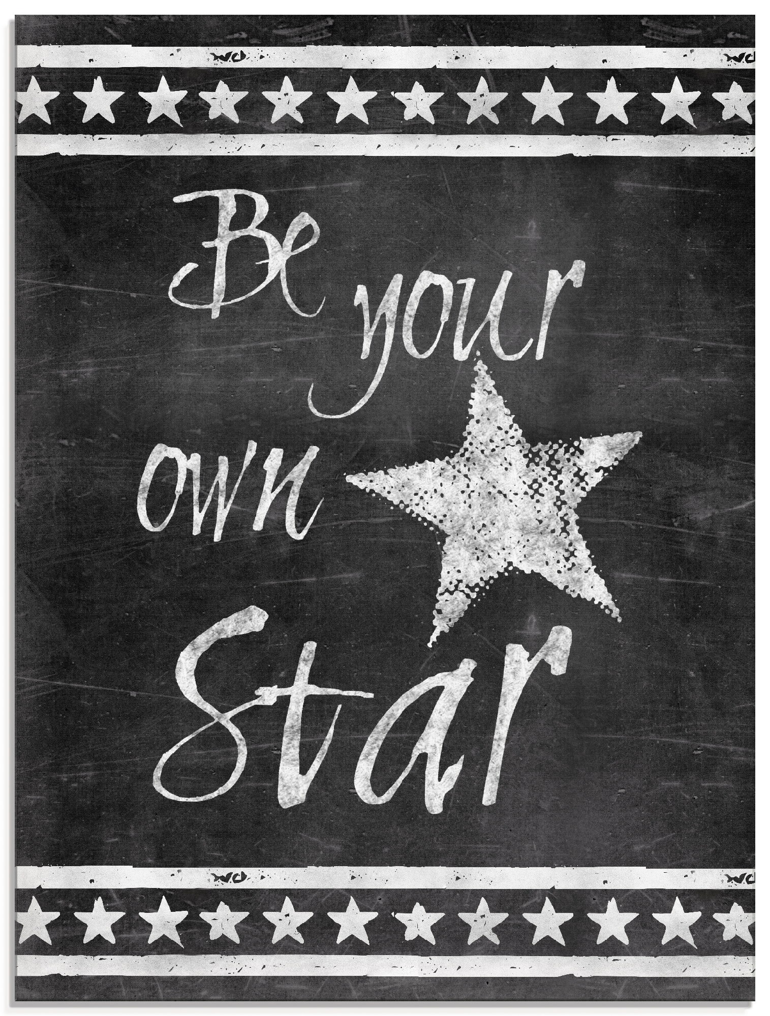 Image of Artland Glasbild »Star«, Sprüche & Texte, (1 St.) bei Ackermann Versand Schweiz