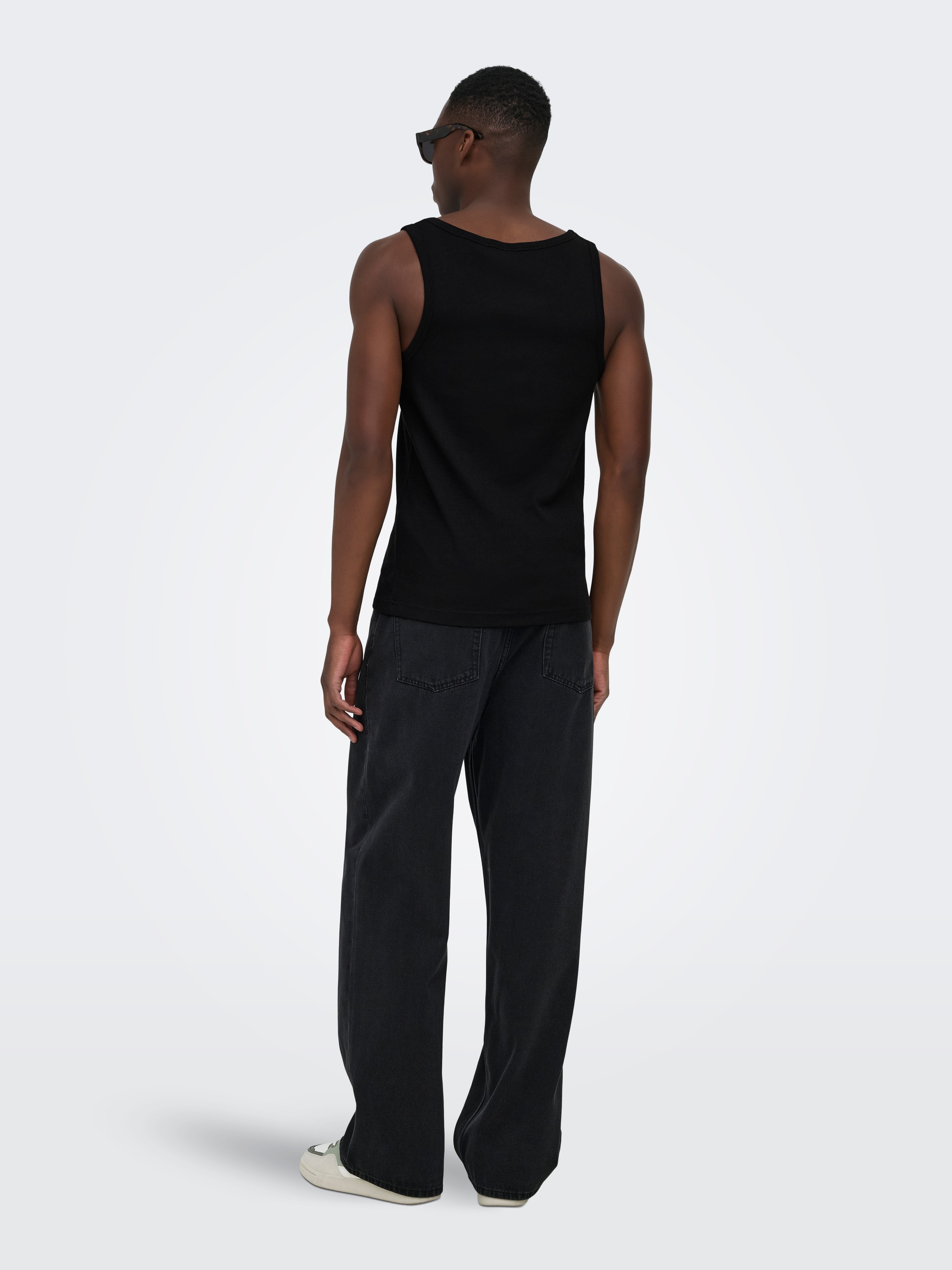 ONLY & SONS Rundhalsshirt »ONSTANNER REG SL TANK TOP NOOS«