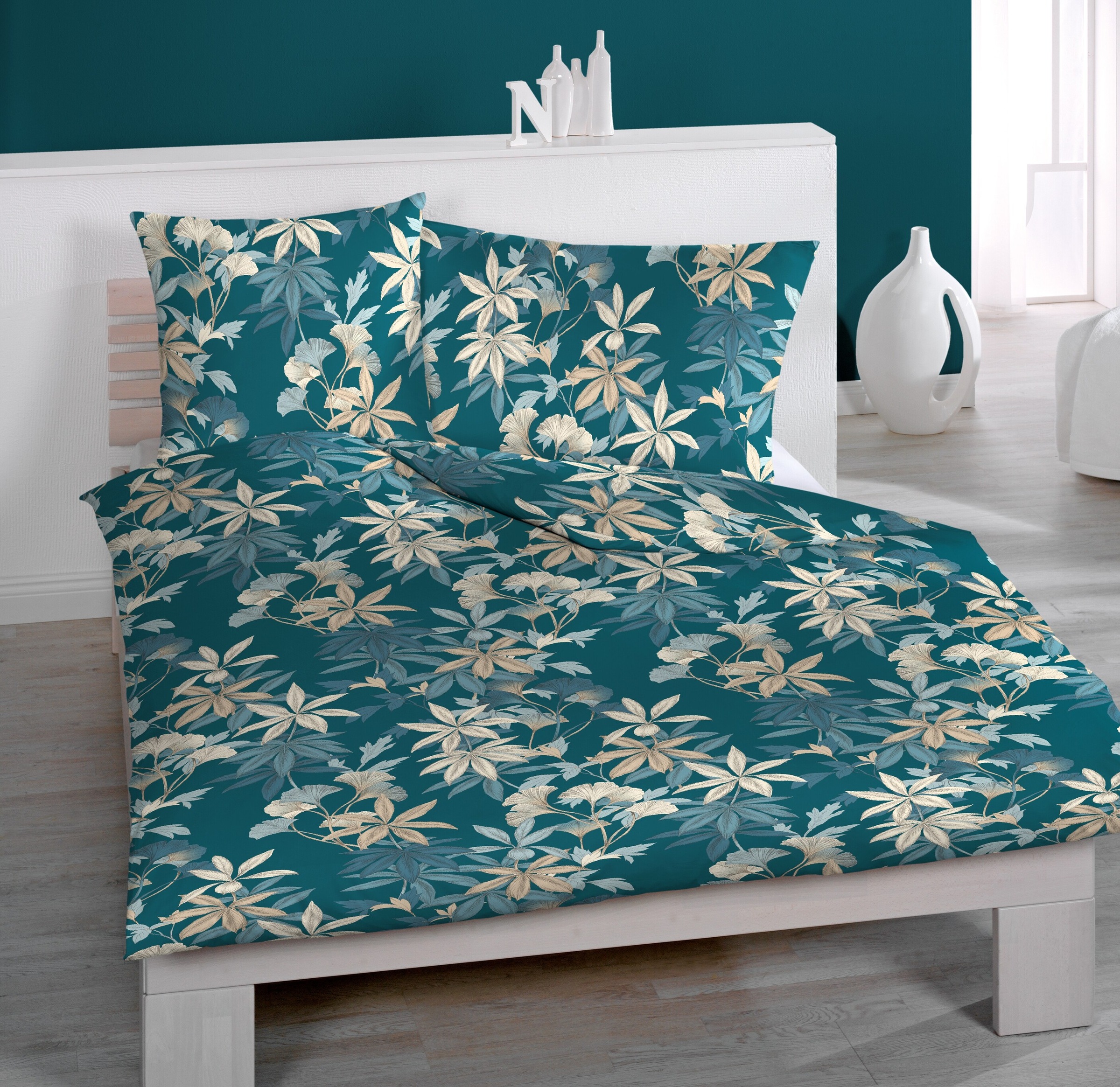 HOME FASHION Bettbezug »Sapinda, 100 % Microfaser«, (1 St.)