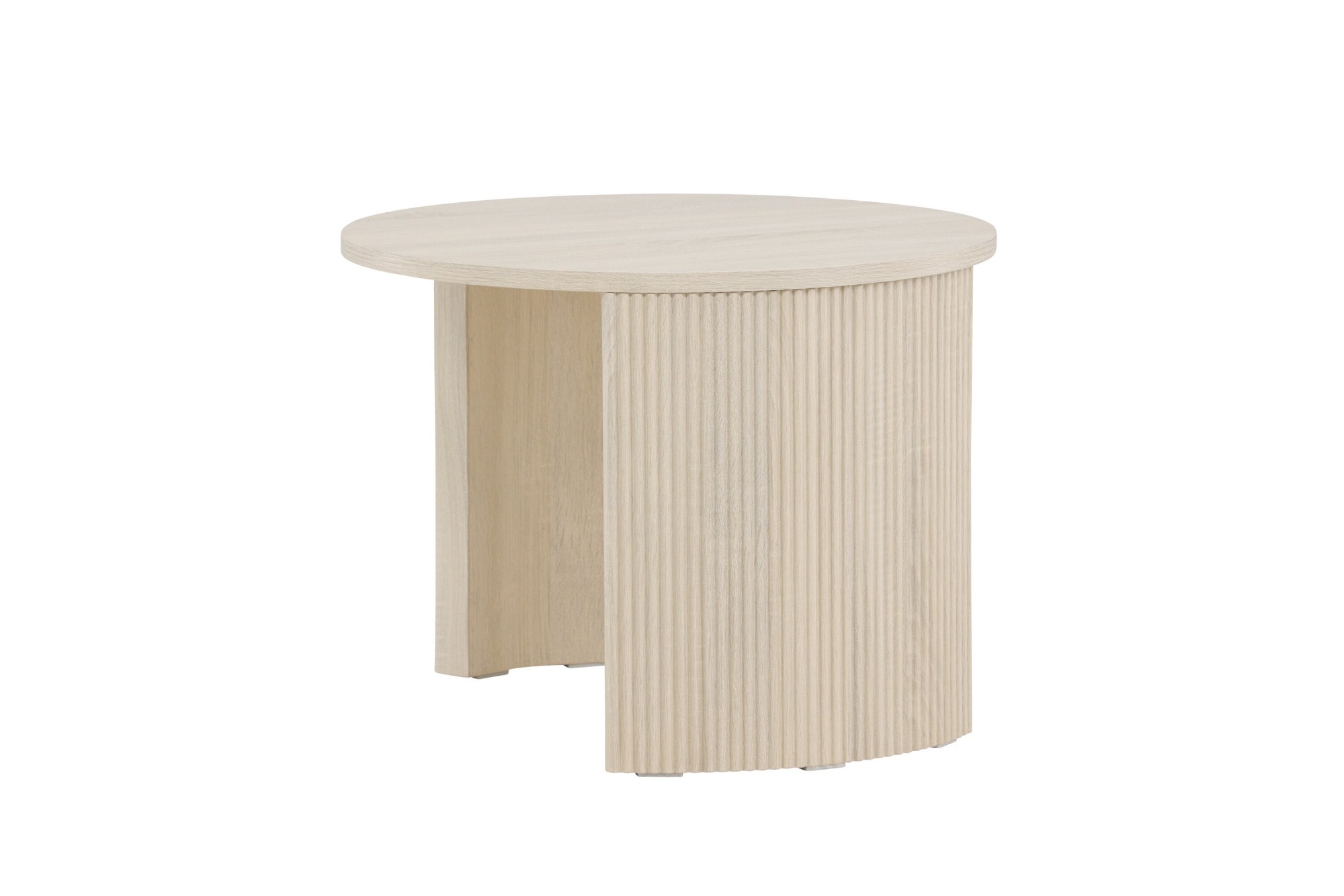 Venture Home Table basse Table basse, MDF, ronde, arrondie, compacte, discrète, classique