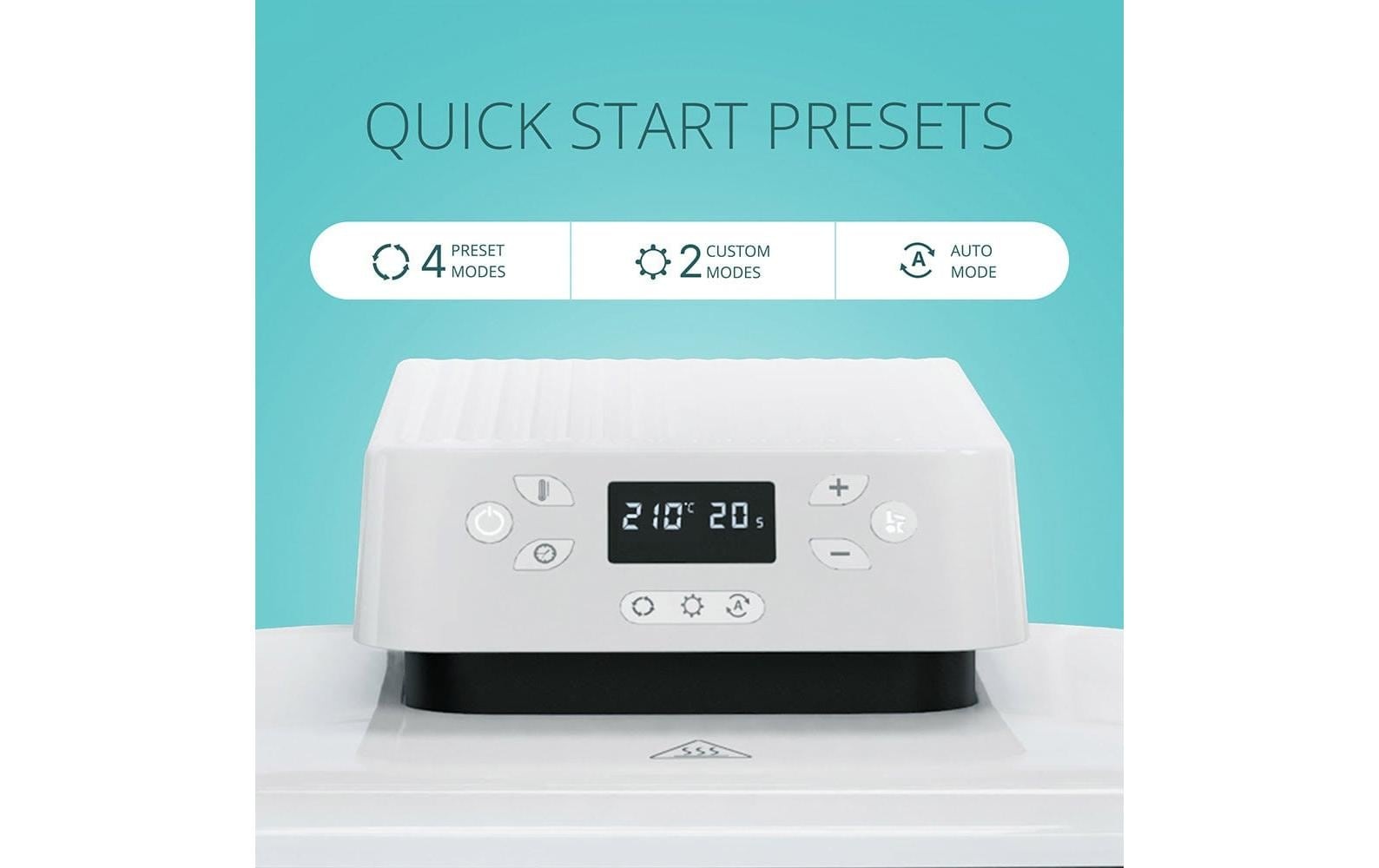 LOKLIK Presse à main »Auto-Heizpresse« Heizplattengrösse: 38 x 38 cm