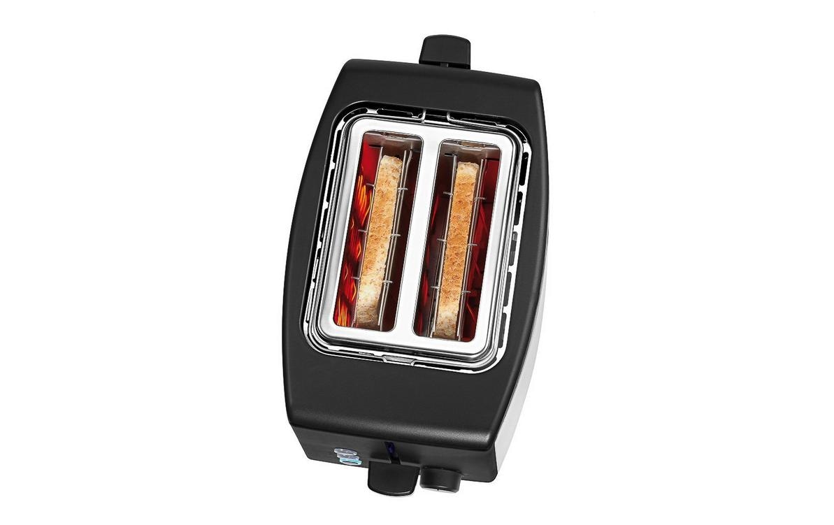 WMF Toaster »BUENO Edition Silber/Schwarz«, 800 W