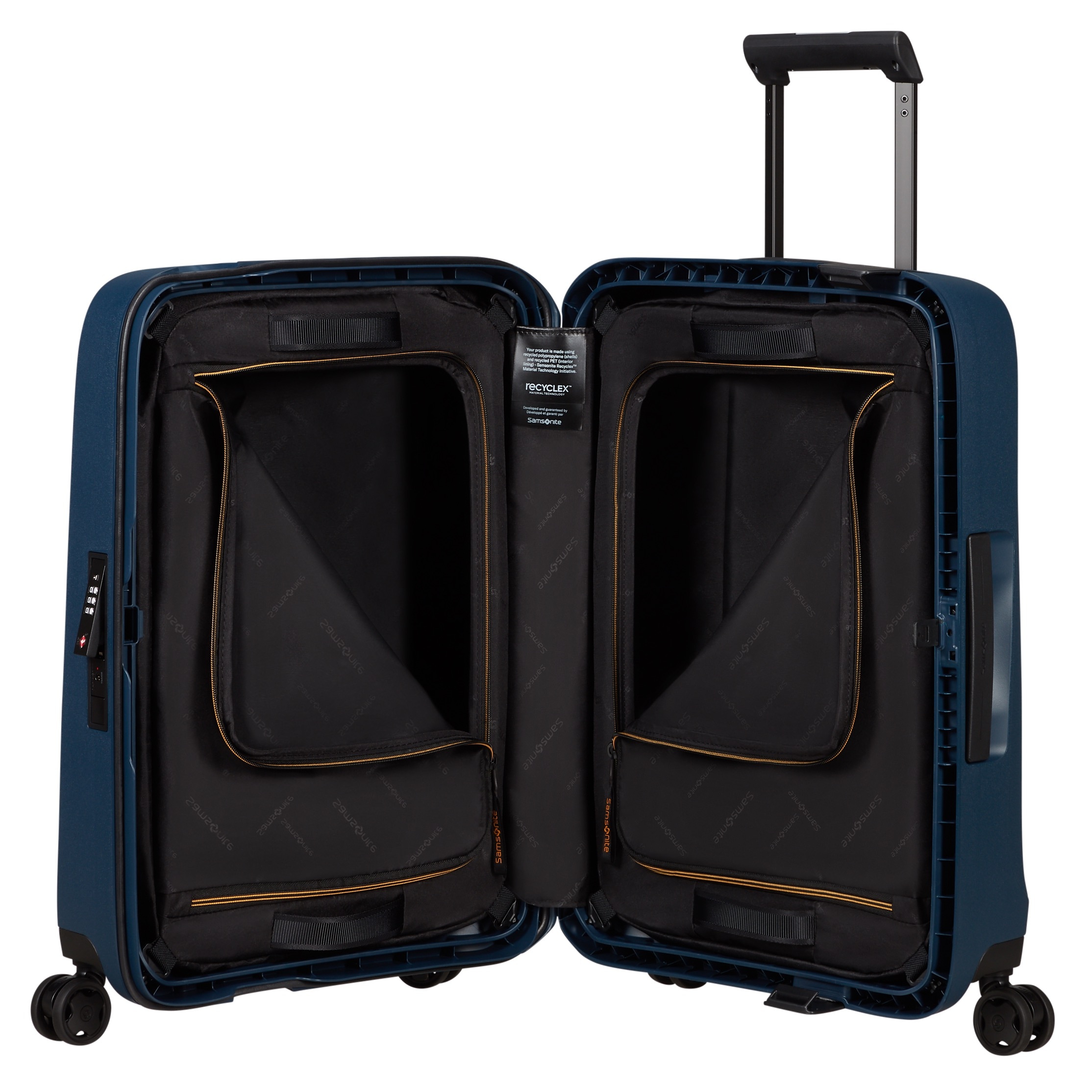Samsonite Hartschalen-Trolley »ESSENS, verschiedene Grössen und Farben« 39 l 4 Rollen Unisex Koffer, mit mehreren Fächern