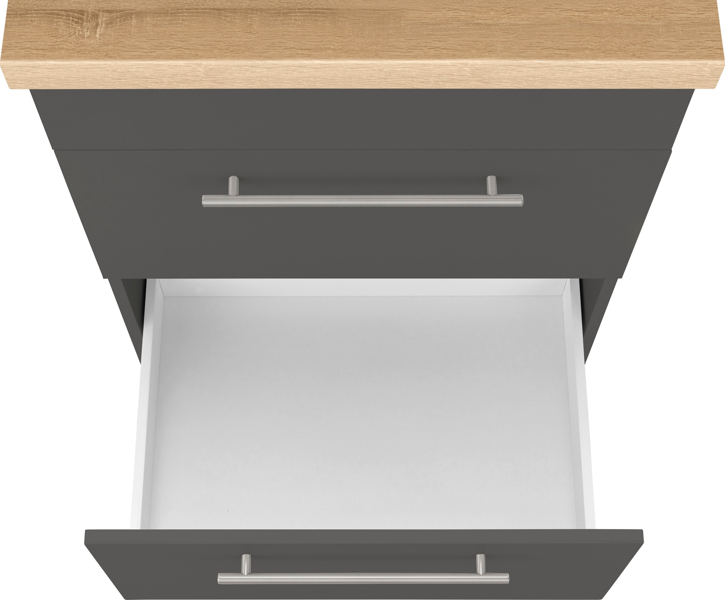 wiho Küchen Armoire d'encastrement pour table de cuisson »Unna« 60 cm breit