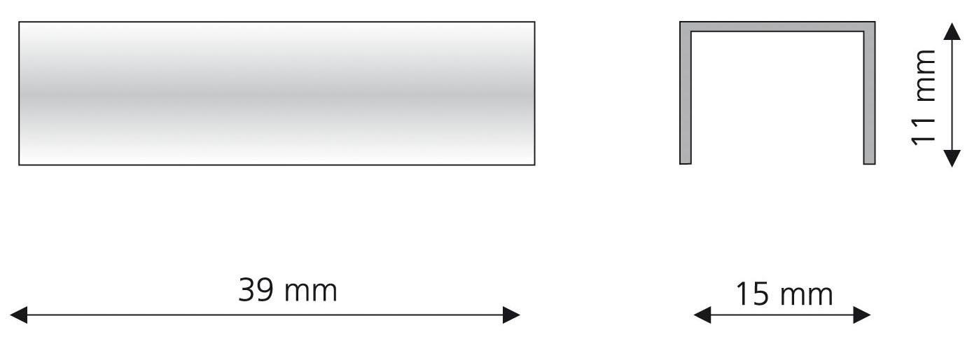 Liedeco Sichtschutzbefestigungen Zubehör-Set »Verbinder für 1-3-laüfige Gardinenschienen«, (2 St.)