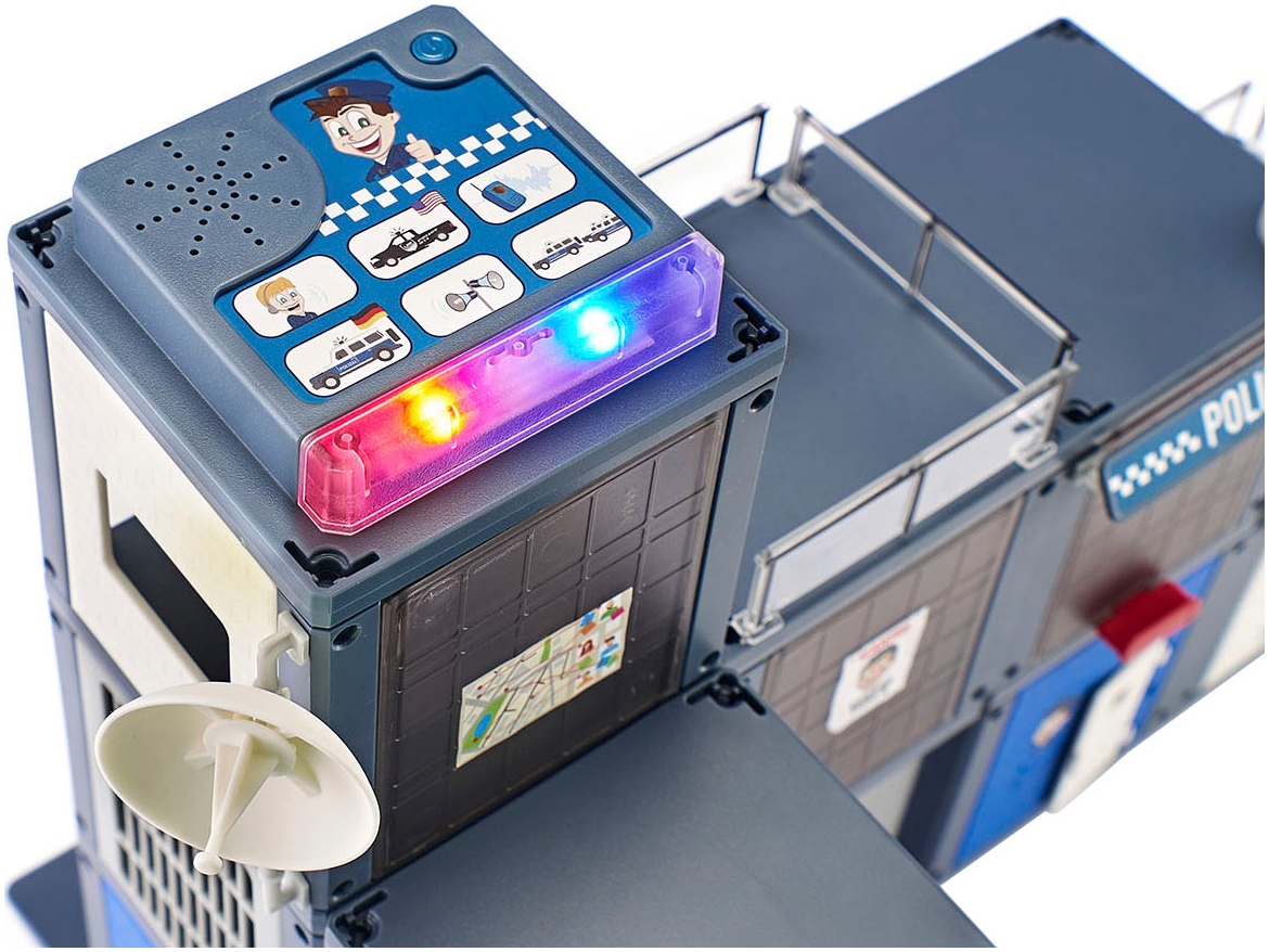 Siku Station de police de jeu »SIKU World, Polizeistation (5510)« mit Licht und weiteren Funktionen
