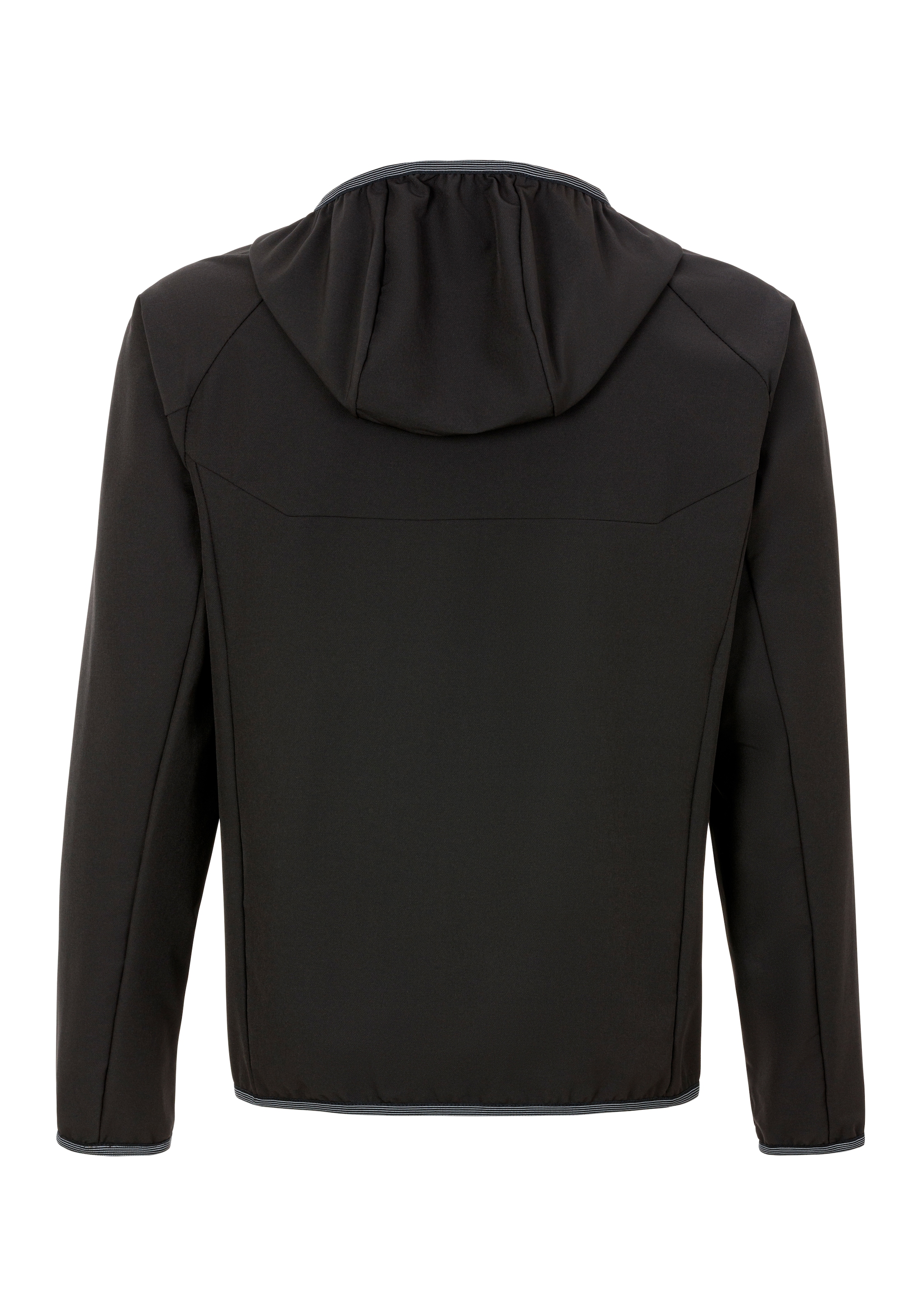BOSS GREEN Funktionsjacke »L Commuter«, mit Kapuze, mit gummiertem Markenlabel