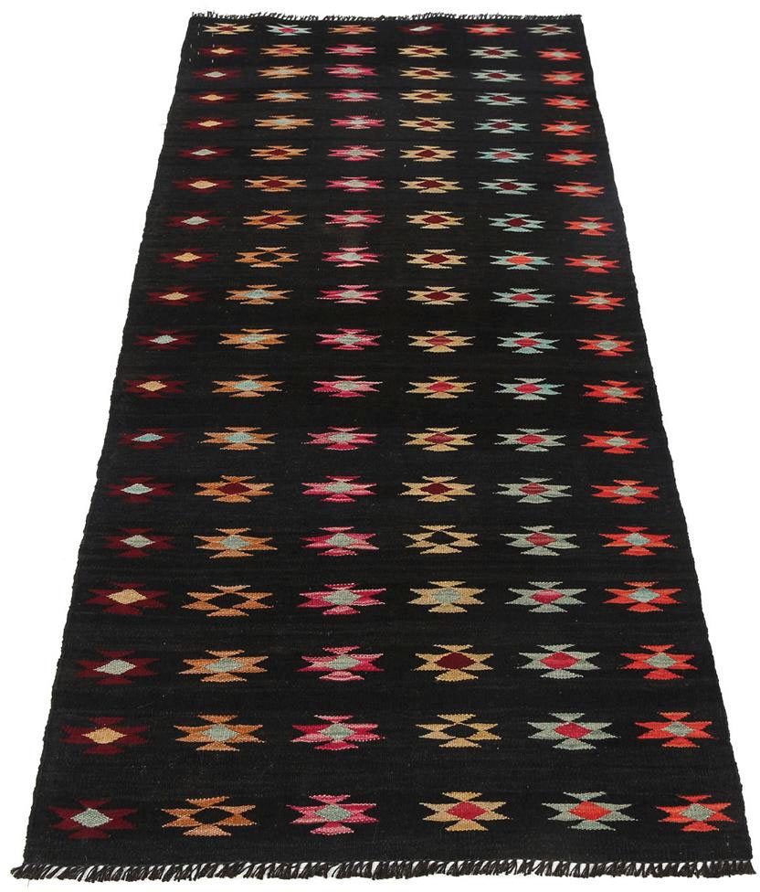 Image of morgenland Läufer »Abstrakt Nero 195 x 85 cm«, rechteckig, 0,5 mm Höhe, Kurzflor bei Ackermann Versand Schweiz