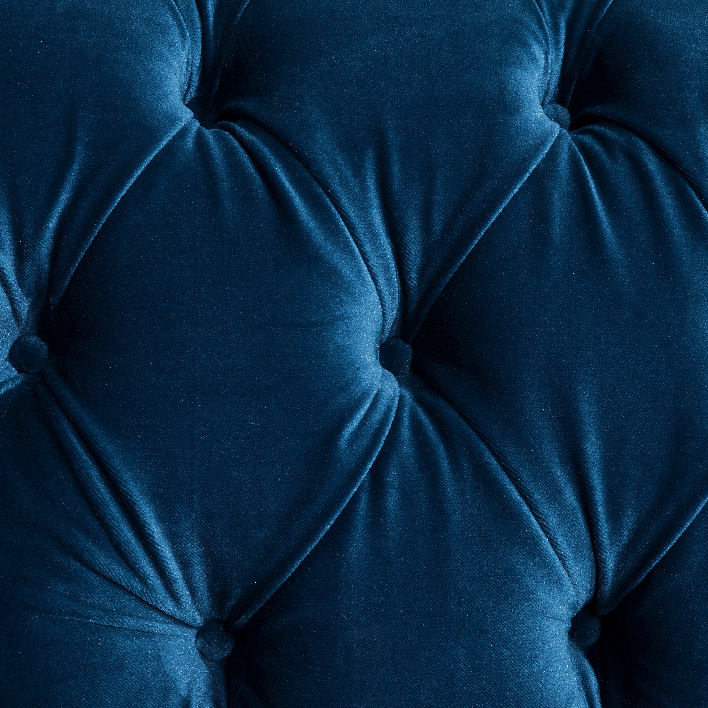 Max Winzer® Chesterfield-Sofa »Isabelle«, Knopfheftung & gedrechselten Füssen in Buche Nussbaum, Breite 260 cm