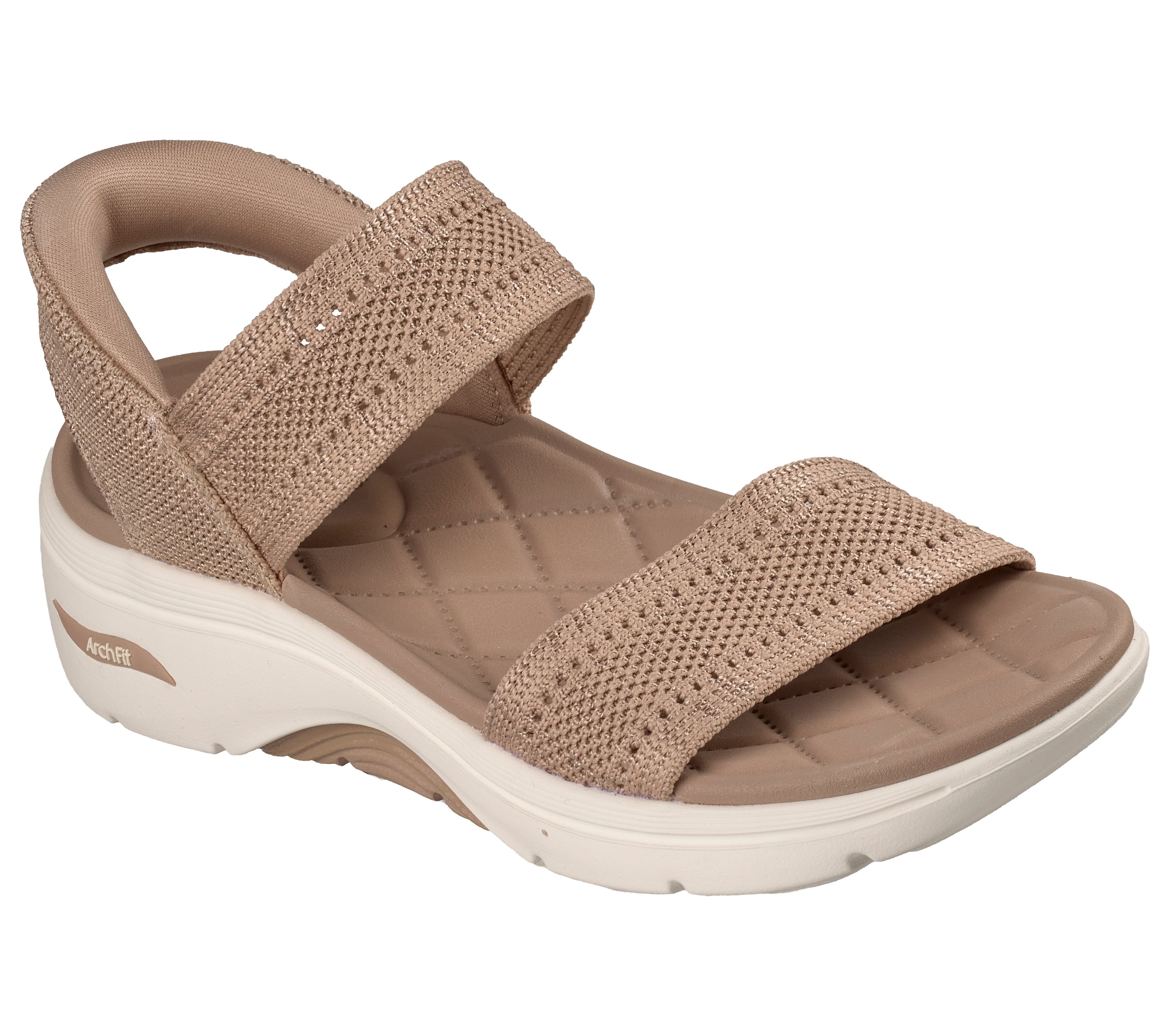 Skechers Sandale »GO WALK ARCH FIT 2.0 SANDAL«  Sommerschuh, Keilsandalette, Urlaubsschuh mit sportiver Sohle