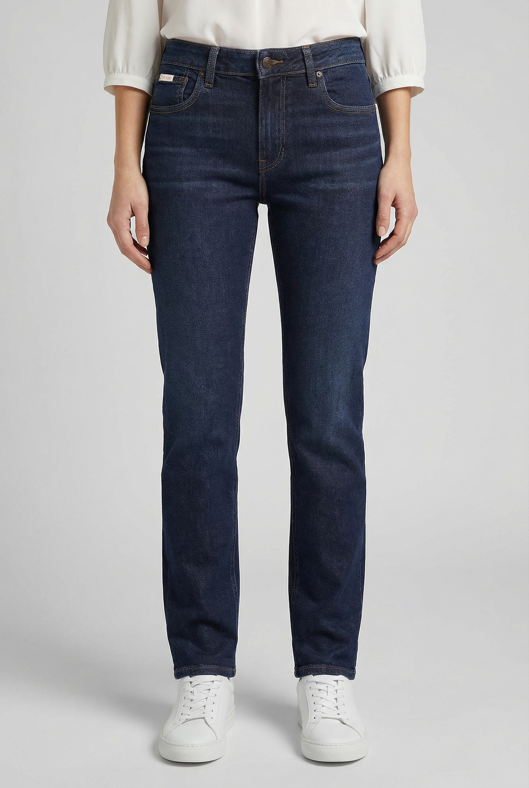 Image of Calvin Klein Skinny-fit-Jeans "MID RISE SLIM" Mit Gürtelschlaufen