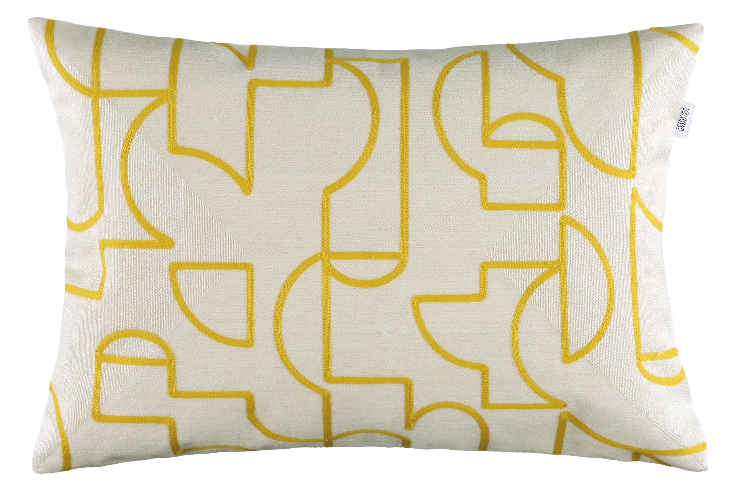 Image of SCHÖNER WOHNEN-Kollektion Dekokissen "Frame" bestickt